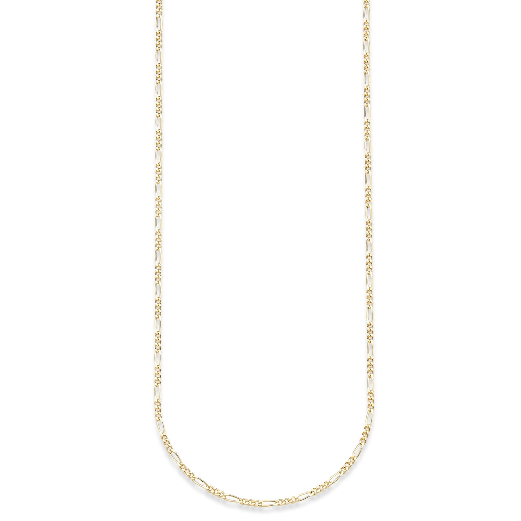 Bruno Banani Collierkettchen »Schmuck Geschenk Gold 333 Halsschmuck Halskette Figarokette schmal«