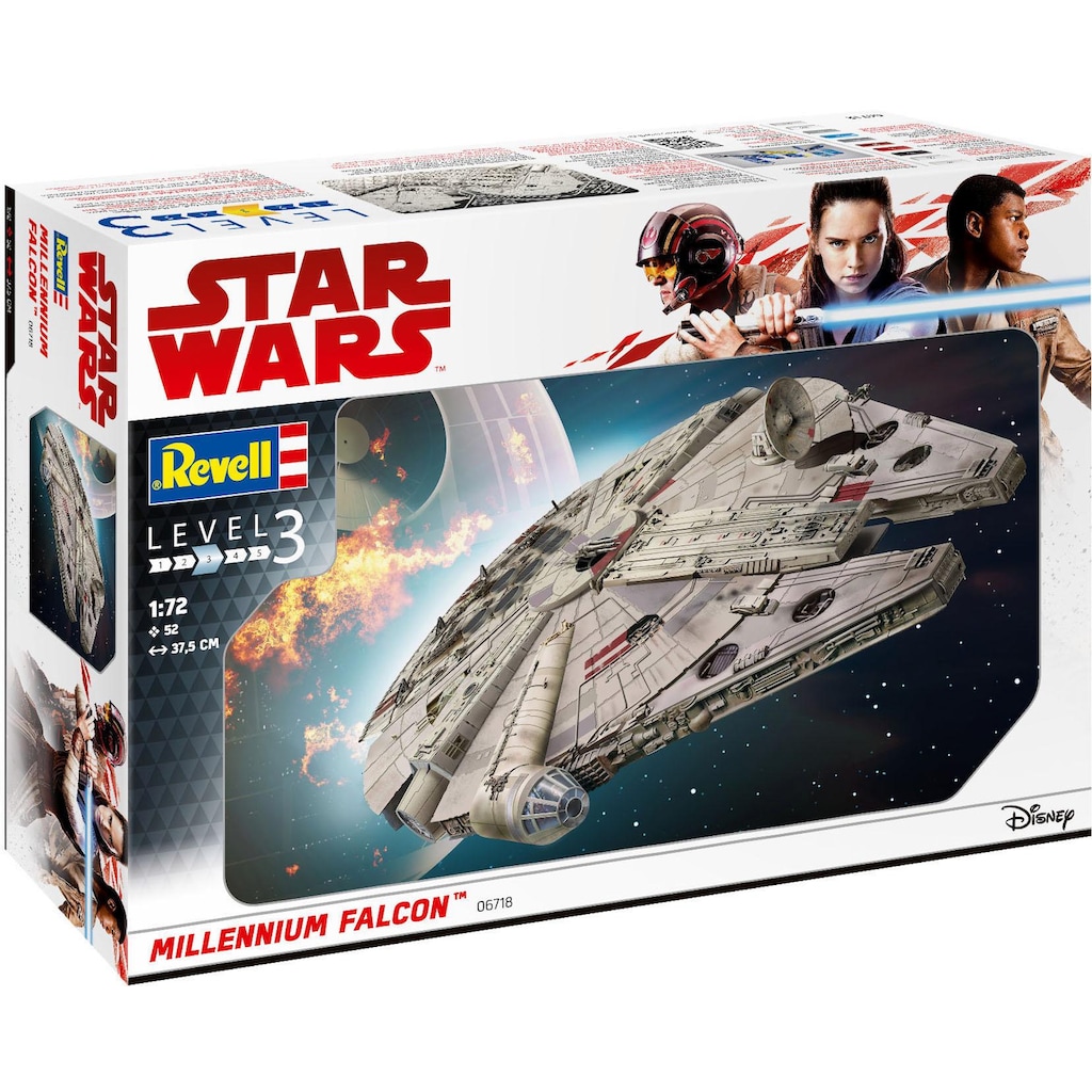 Revell® Modellbausatz »Star Wars, Millennium Falcon«, 1:72