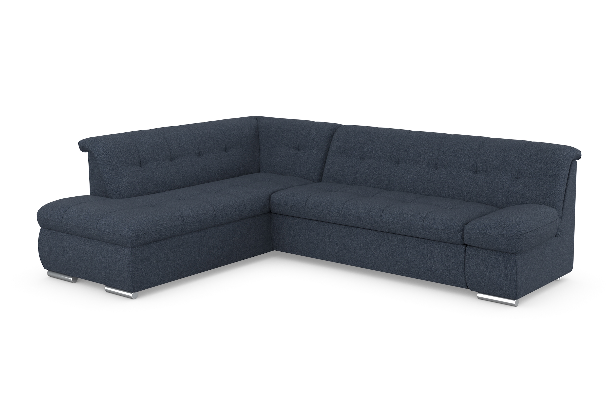 DOMO collection Ecksofa »Mona L-Form«, wahlweise mit Bett- und Armlehnfunktion