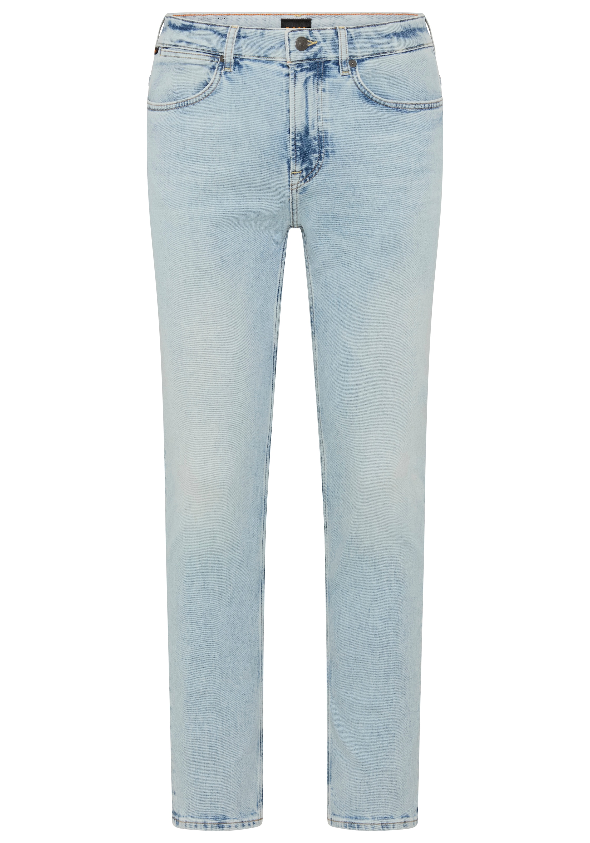 BOSS ORANGE Slim-fit-Jeans »Delaware Soft-Motion-Denim« Schmale Passform Mittlere Leibhöhe