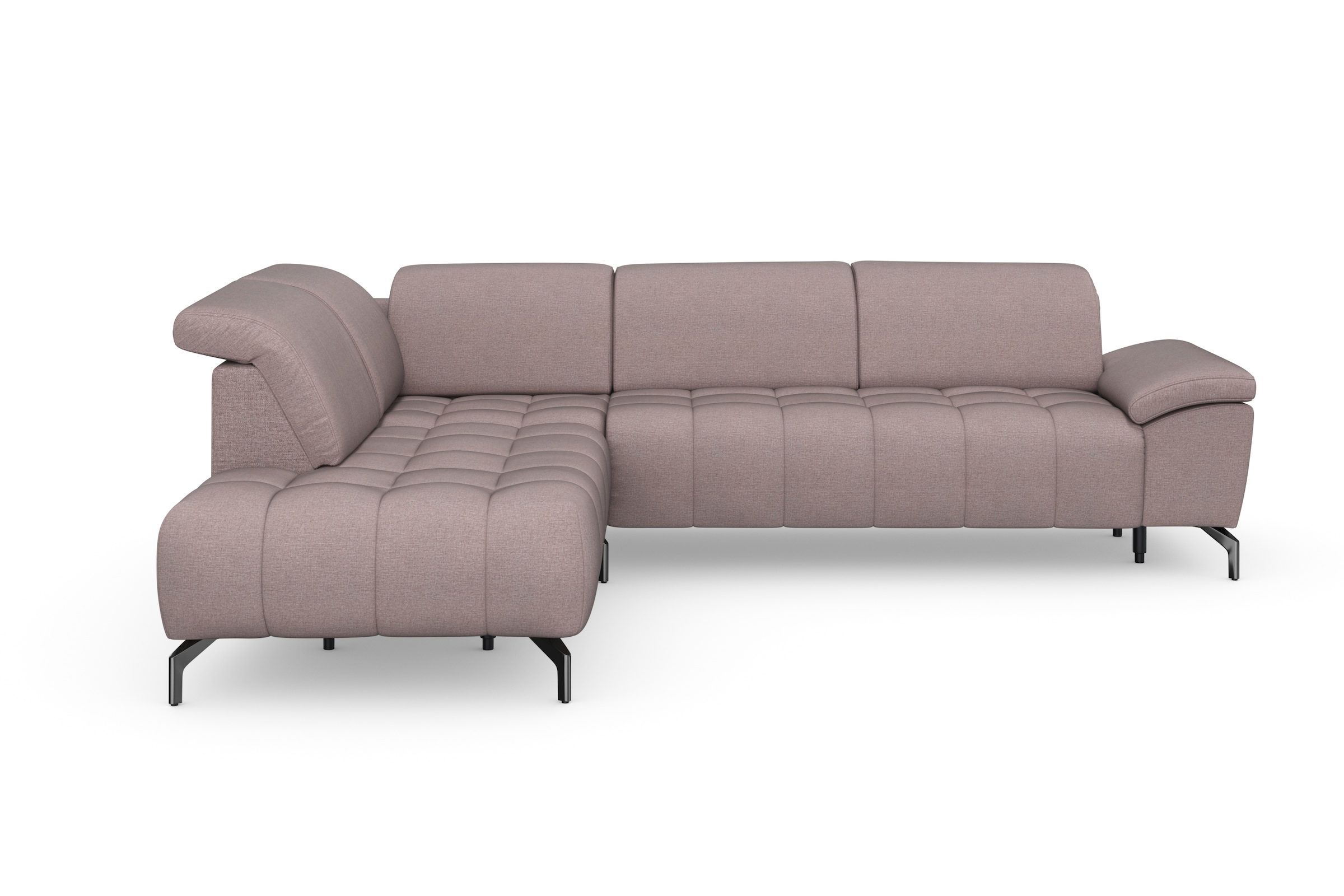 sit&more Ecksofa »Cool L-Form«, wahlweise mit Kopfteilverstellung und Vorzi günstig online kaufen