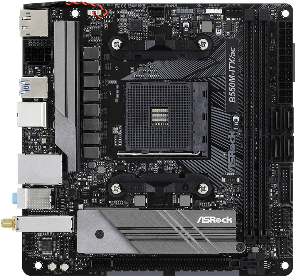 Asrock Mainboard »B550M-ITX/ac«
