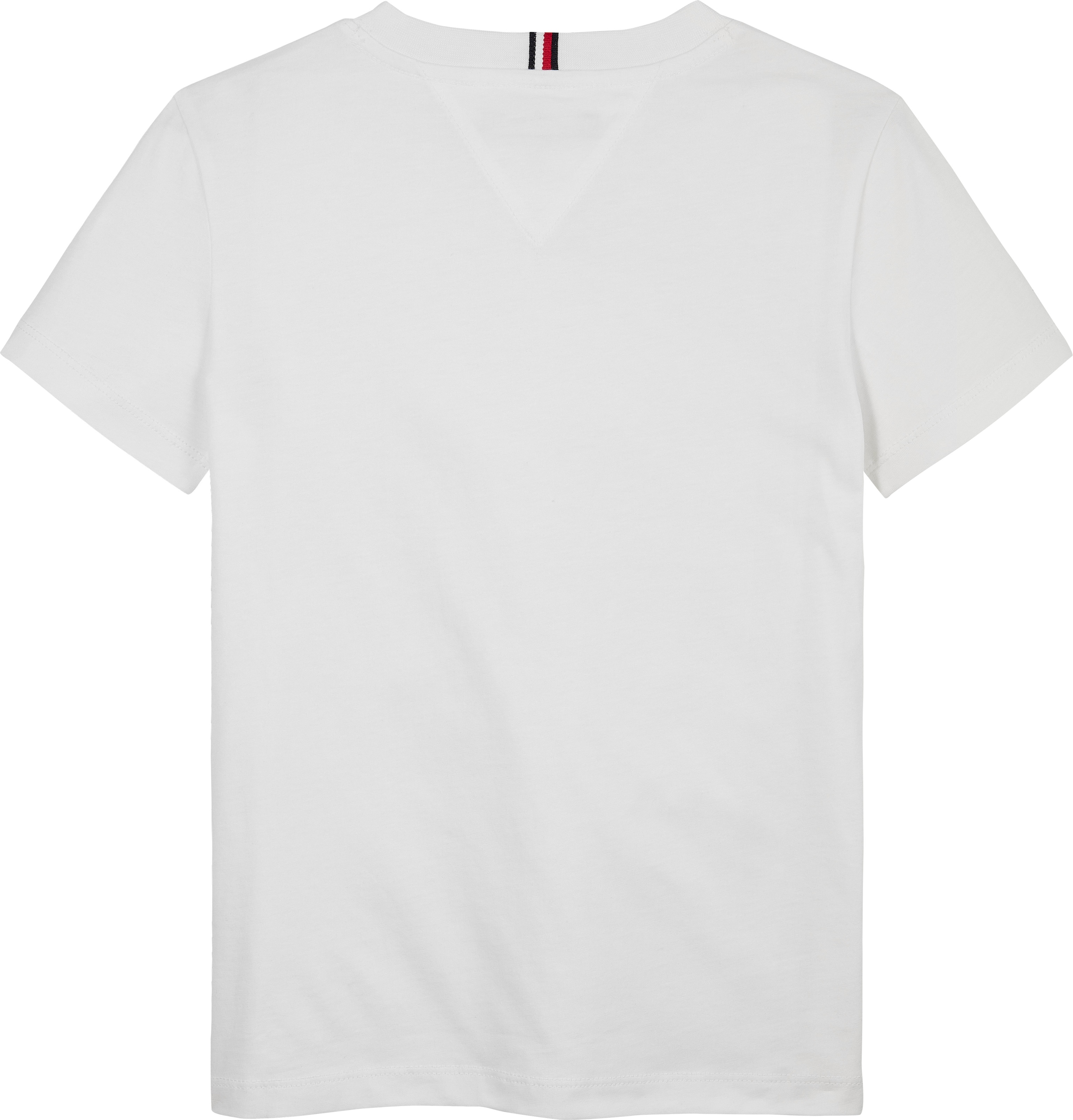Tommy Hilfiger T-Shirt »TOMMY SCRIPT FLAG PRINT TEE SS«, für Kinder bis 16 Jahre, mit Logo-Print