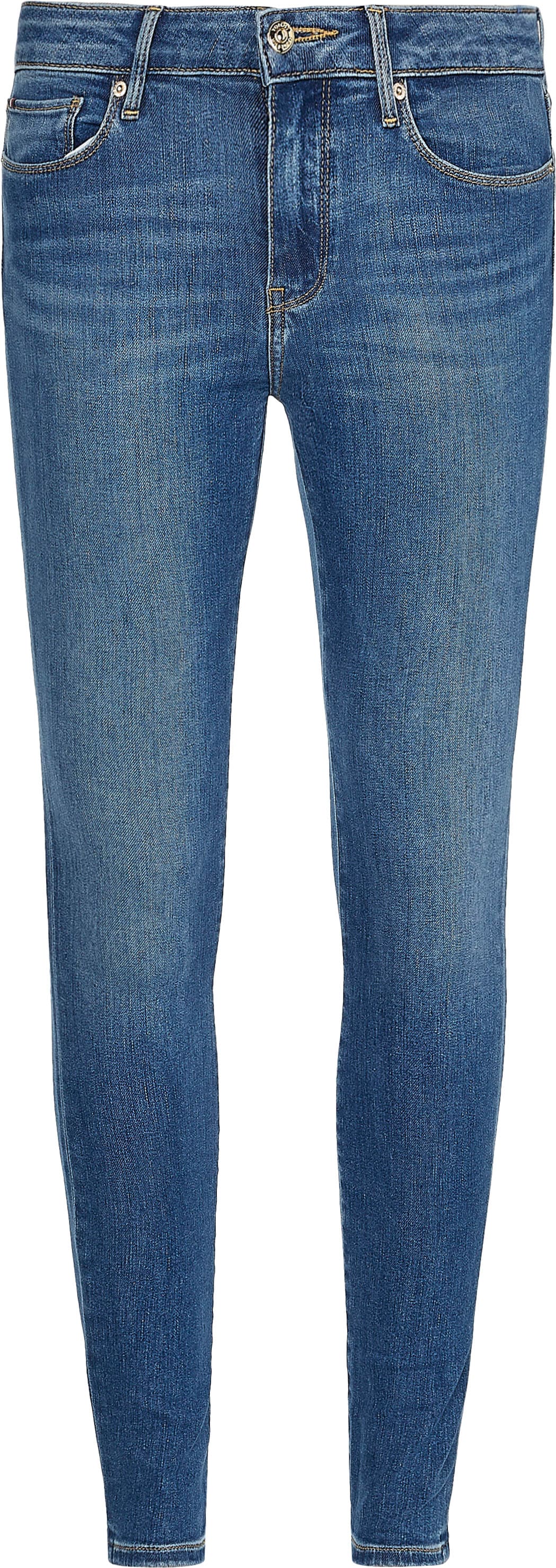 Tommy Hilfiger mit Hilfiger »TH COMO SKINNY Logo-Badge online RW Skinny-fit-Jeans bestellen FLEX IZZY«, Tommy A