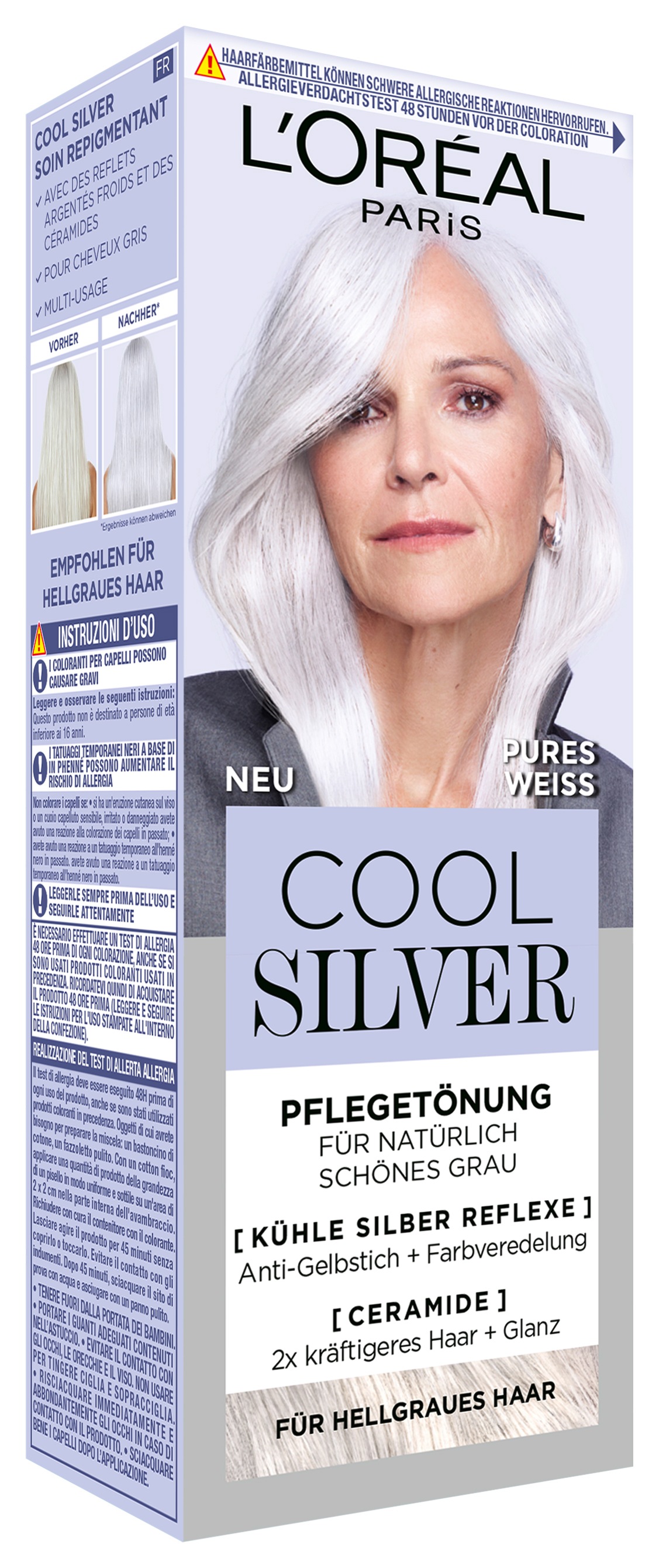 L'ORÉAL PARIS Coloration »L'Oréal Paris Cool Silver Pflegetönung«