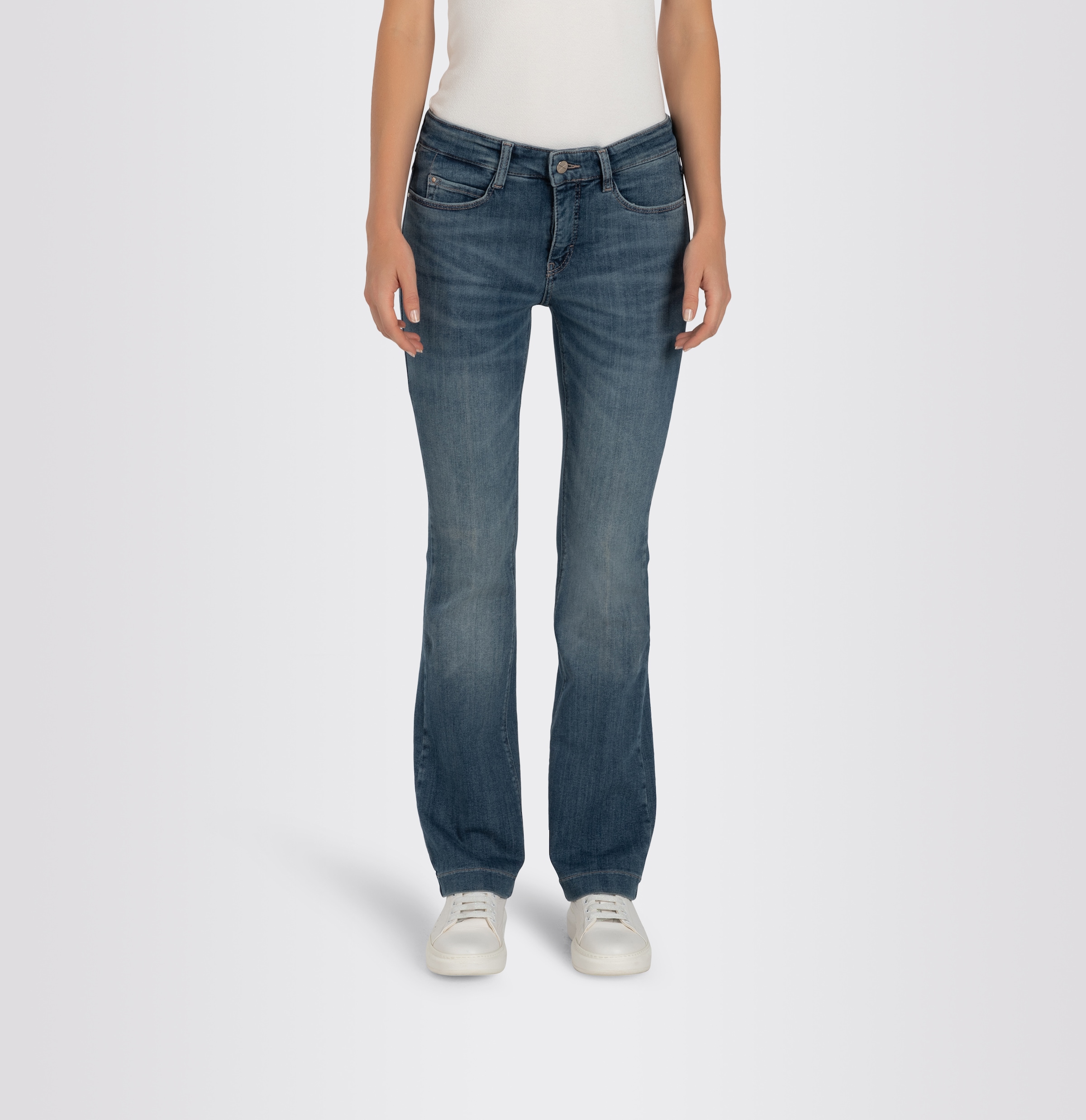 MAC Bootcut-Jeans »Dream-Boot«, Gerade geschnitten mit leicht ausgestelltem Bein