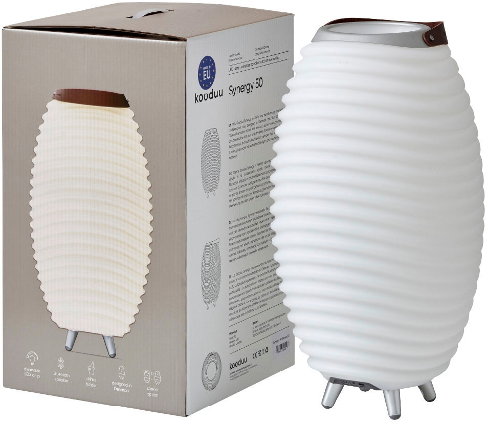 kooduu LED Stehlampe »Synergy Hygge-Design,Bluetooth 1 (Akku),Sektkühler,TWS Lautsprecher Sound Stereo kaufen 50«, flammig-flammig, online