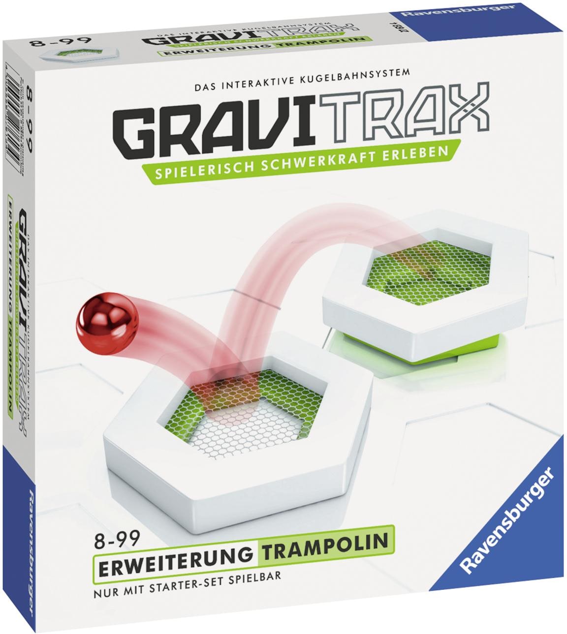 Ravensburger Kugelbahn-Bausatz »GraviTrax Trampolin«, (4 tlg.), Made in Europe