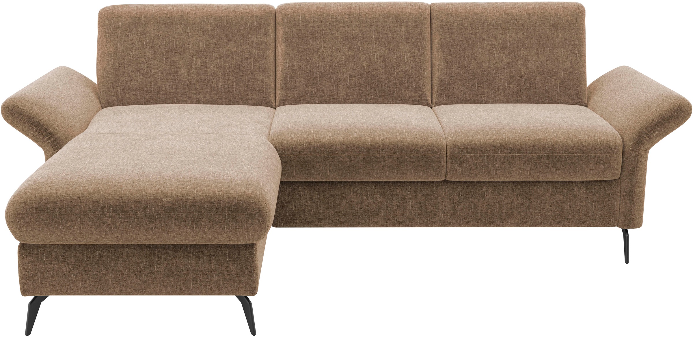 Home affaire Ecksofa »Rochelle«, optional: Armteilverstellung, klappbar, Bettkasen