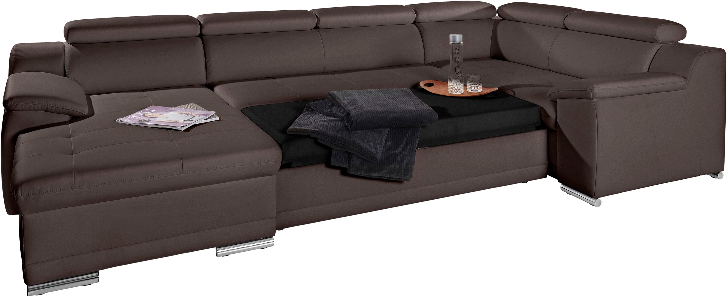 sit&more Wohnlandschaft "Top Andiamo U-Form", mit Kopfteilverstellung, wahl günstig online kaufen