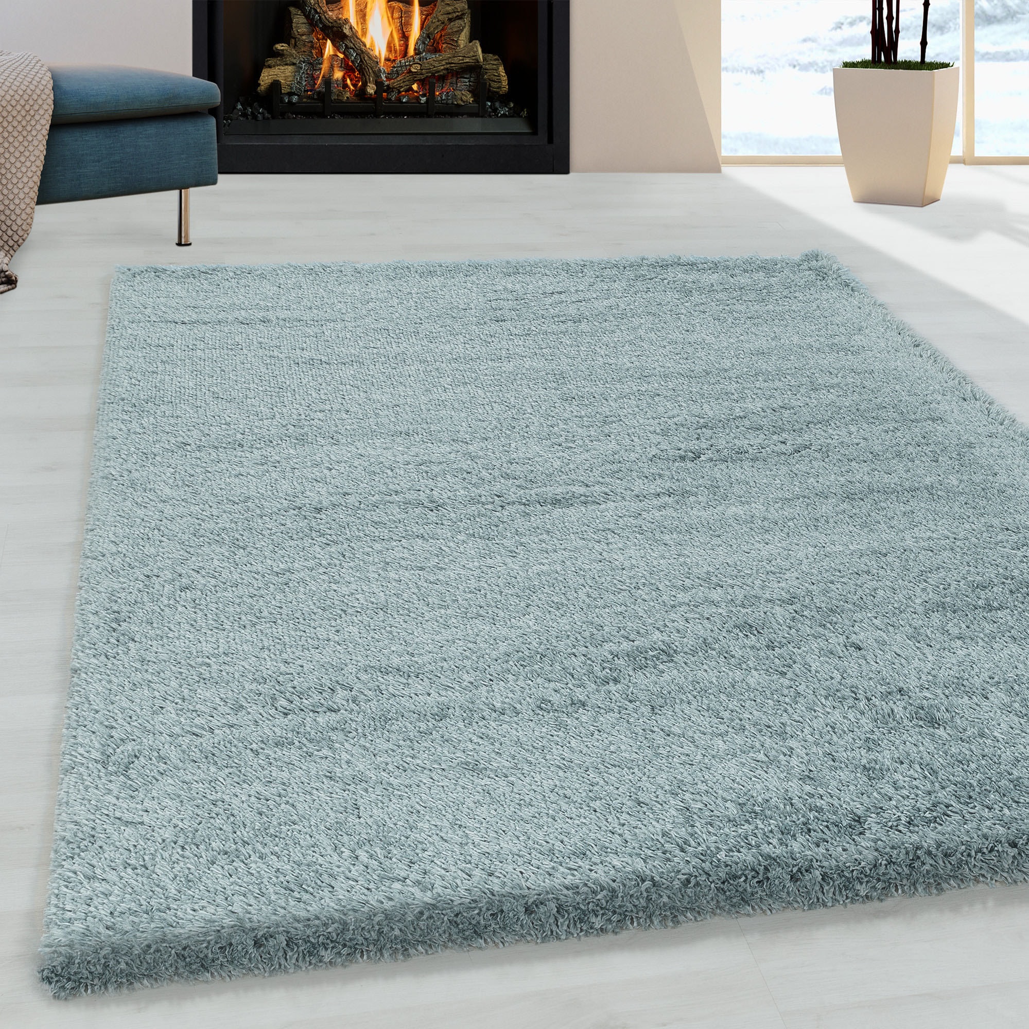 Ayyildiz Teppiche Hochflor-Teppich »FLUFFY 3500«, rechteckig, 50 mm Höhe, L günstig online kaufen