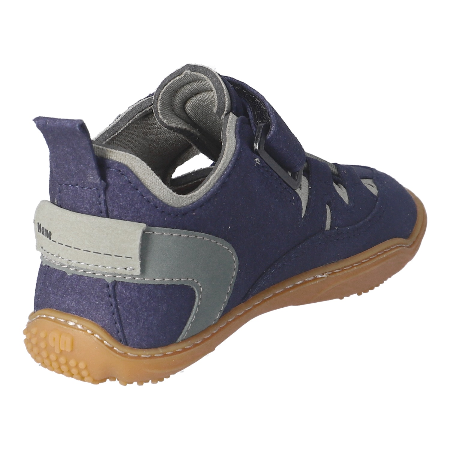 qnuffs Barfußschuh »Lerche«  Sneaker, Halbschuh, Sneaker mit Namenschild an der Ferse