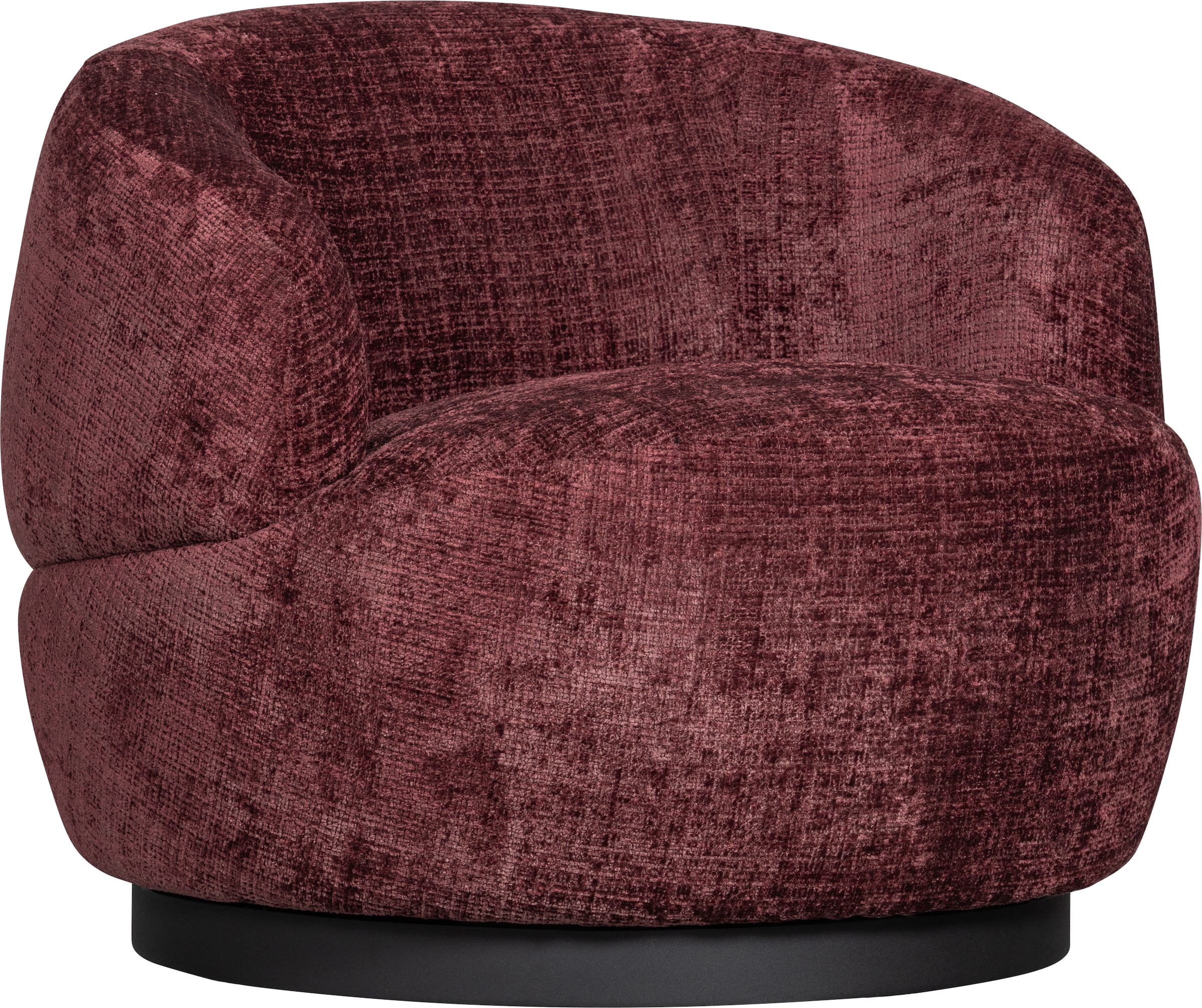 WOOOD Drehsessel »Woolly«, runde Form, in jede Richtung drehbar! Breite 84 günstig online kaufen