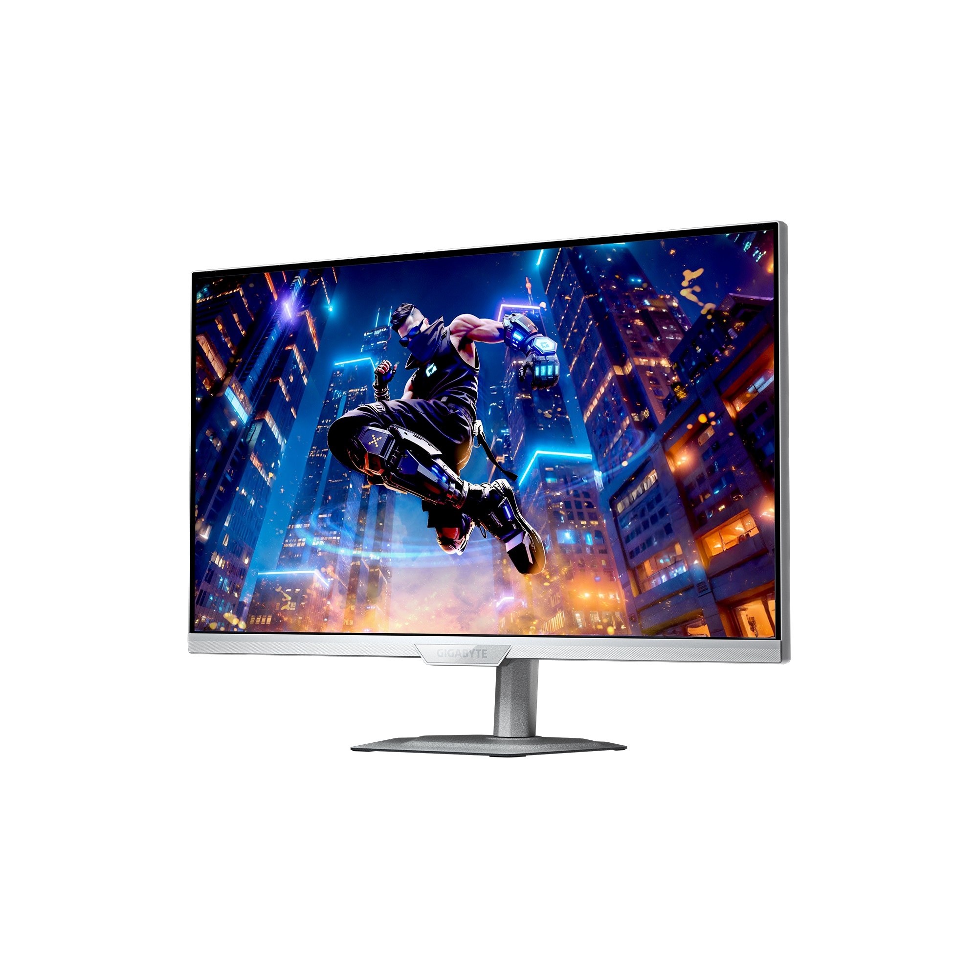 Gigabyte Gaming-Monitor »M27UP ICE« 68,5 cm/27 ″  3840 x 2160 px UHD 1 Reaktionszeit 160 Hz dreh-, neig-, schwenk-, höhenverstellbar, Lautsprecher