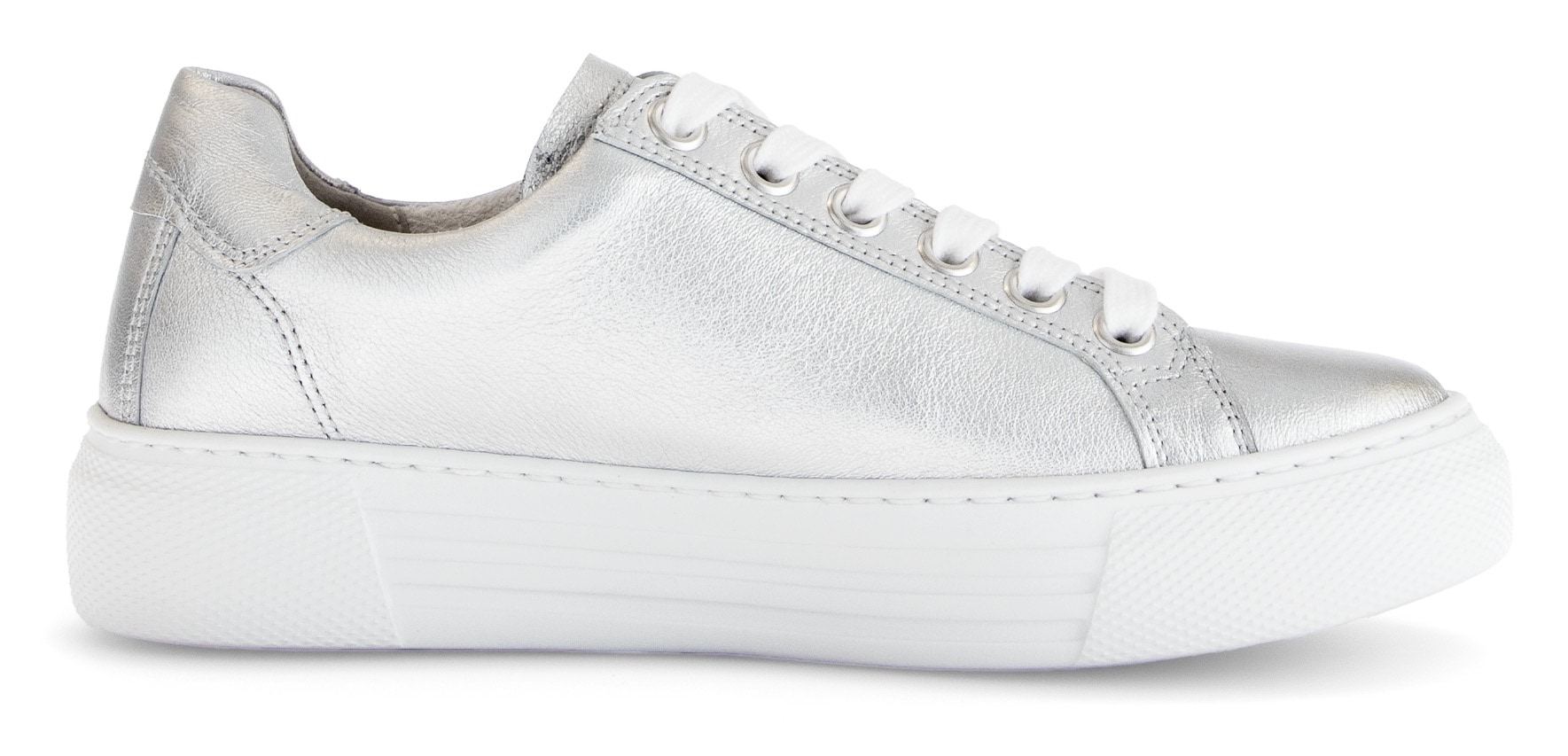 Gabor Plateausneaker »FLORENZ«, Freizeitschuh, Halbschuh, Schnürschuh in bequemer Weite G = weit