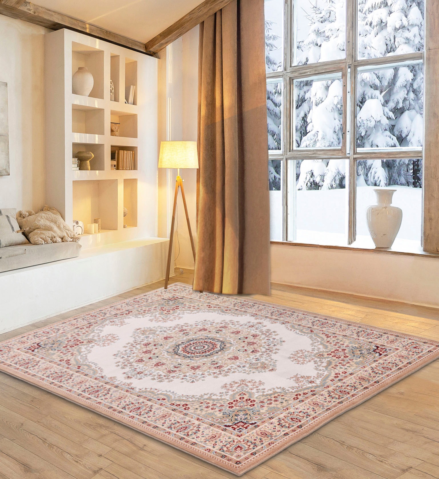 OTTO home Wollteppich "Oriental D3" rechteckig 10 mm Höhe reine Wolle, Orie günstig online kaufen