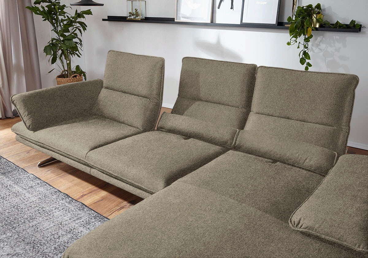 W.SCHILLIG Ecksofa »broadway, Designsofa mit tollem Sitzkomfort, L-Form«, S günstig online kaufen
