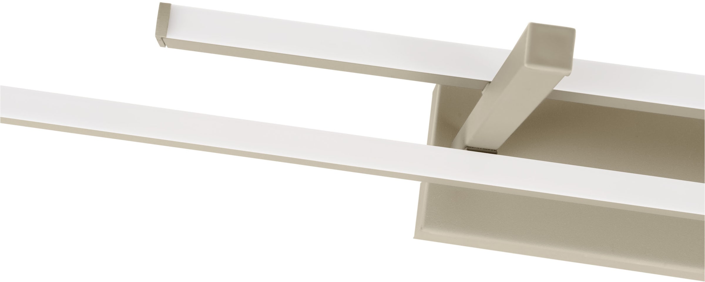 EGLO LED Deckenleuchte »TREPILIANO Deckenlampe - Alu, Stahl - LED - 20W - IP20« LED-Modul 1 Stk. Warmweiß Wohzimmerlampe, Esszimmerlampe, Flur, Schlafzimmer, L110 x B7 x H14 cm