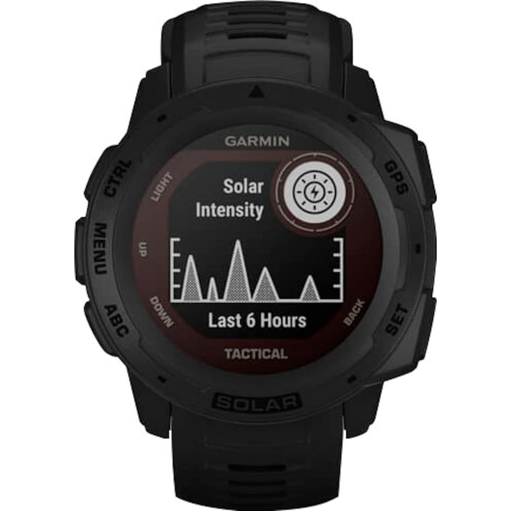 Garmin Smartwatch »Instinct Solar Tactical Edition«