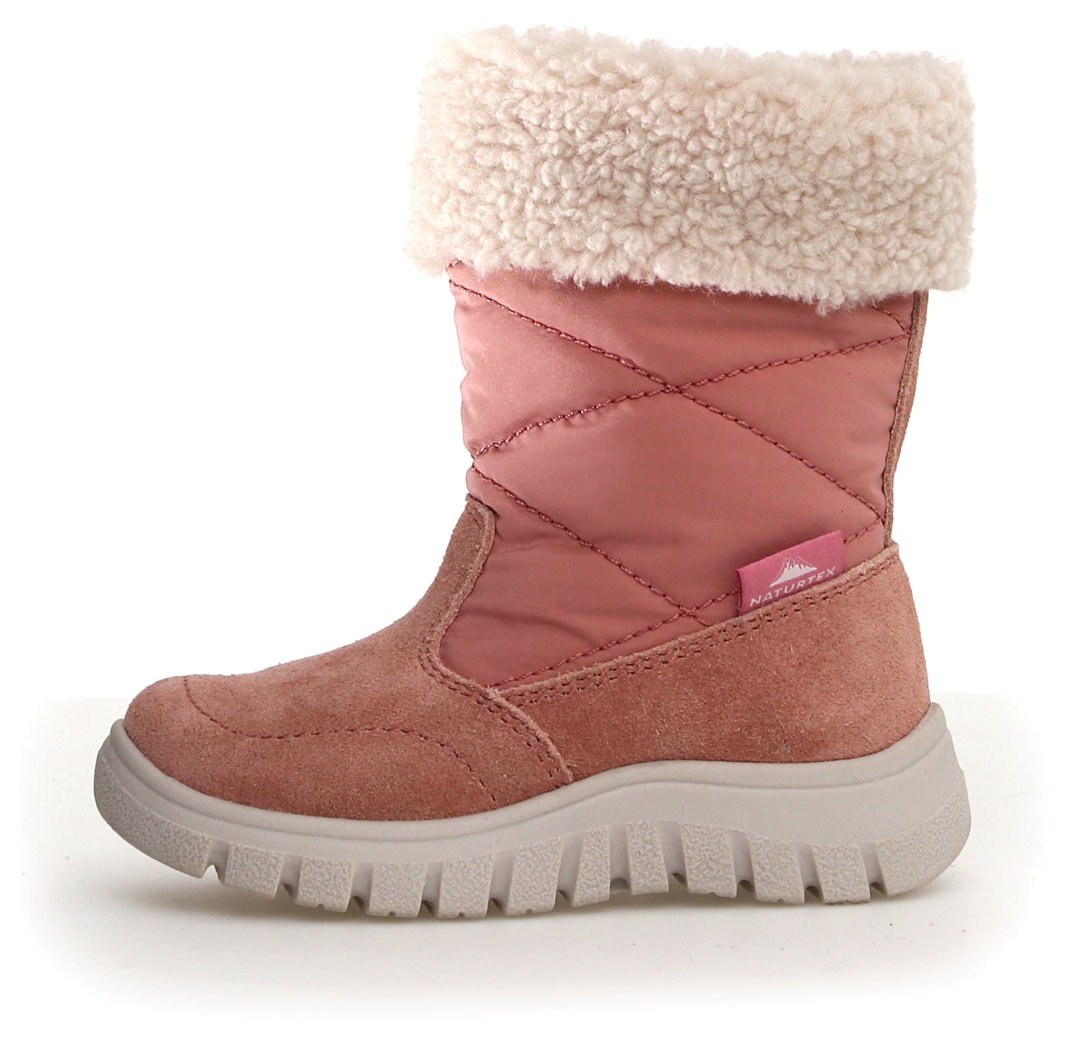 Naturino Winterstiefel »PLUVY ZIP WP.«, Schneestiefel, wasserabweisend, Größenschablone zum Download