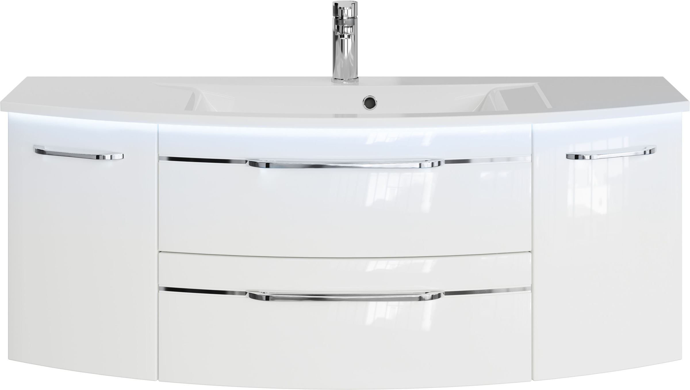 Saphir Waschtisch »Serie 7045 Mineralmarmor-Waschtisch und Unterschrank, 13 günstig online kaufen