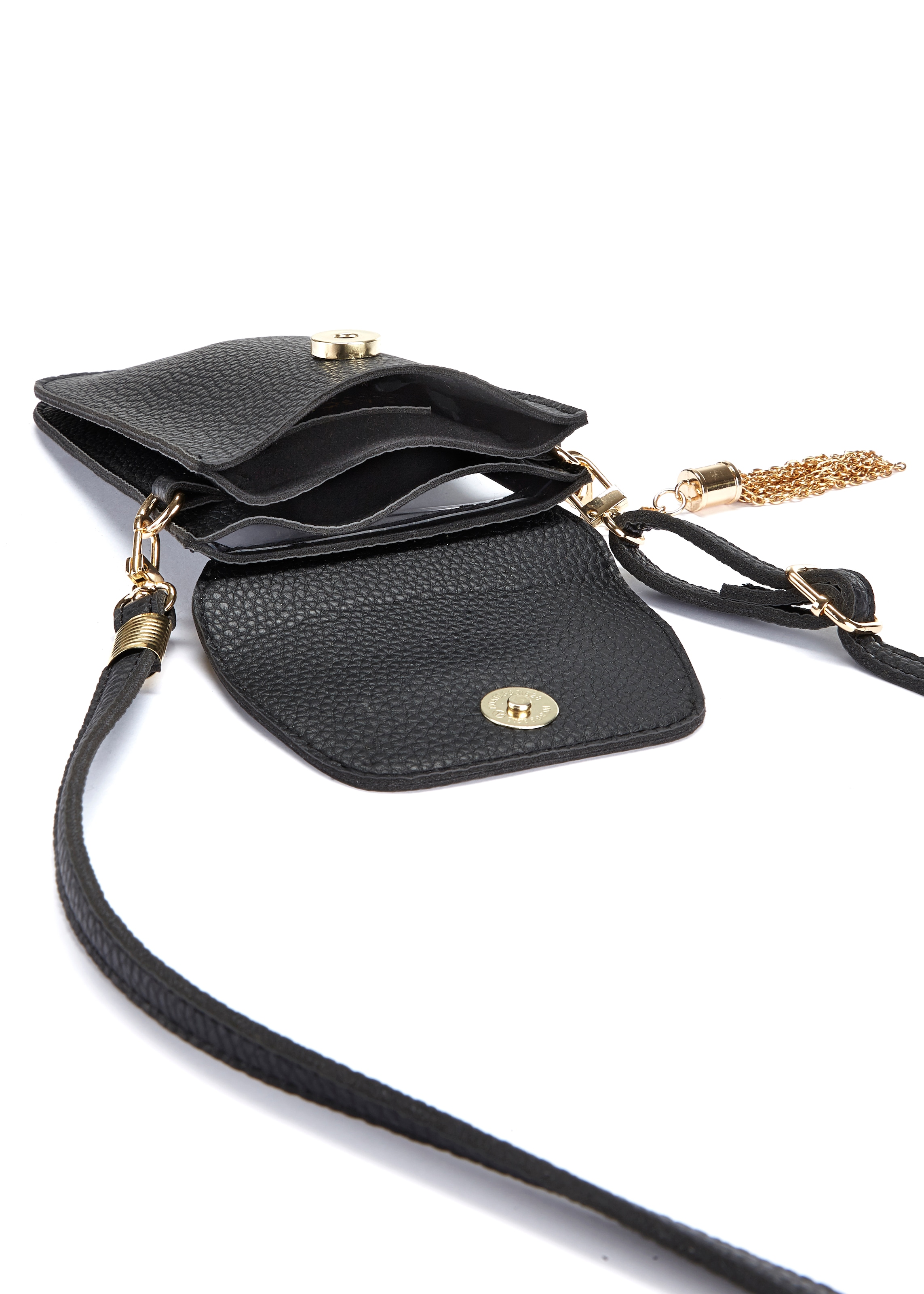 LASCANA Umhängetasche »Handytasche«, mit Sichtfenster, Minibag, Crossbody Bag, VEGAN