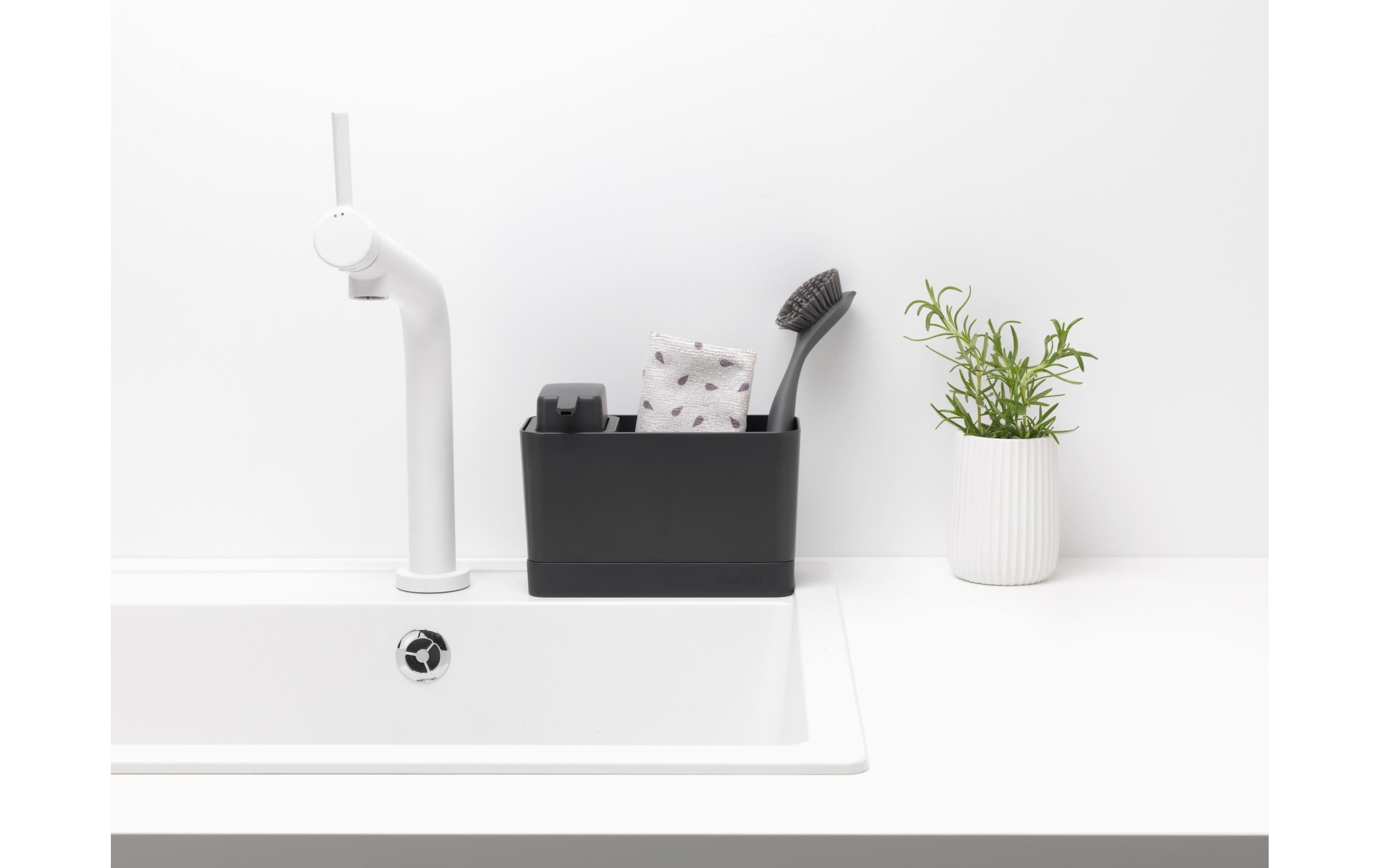 Brabantia Waschschüssel »Set dark grey«