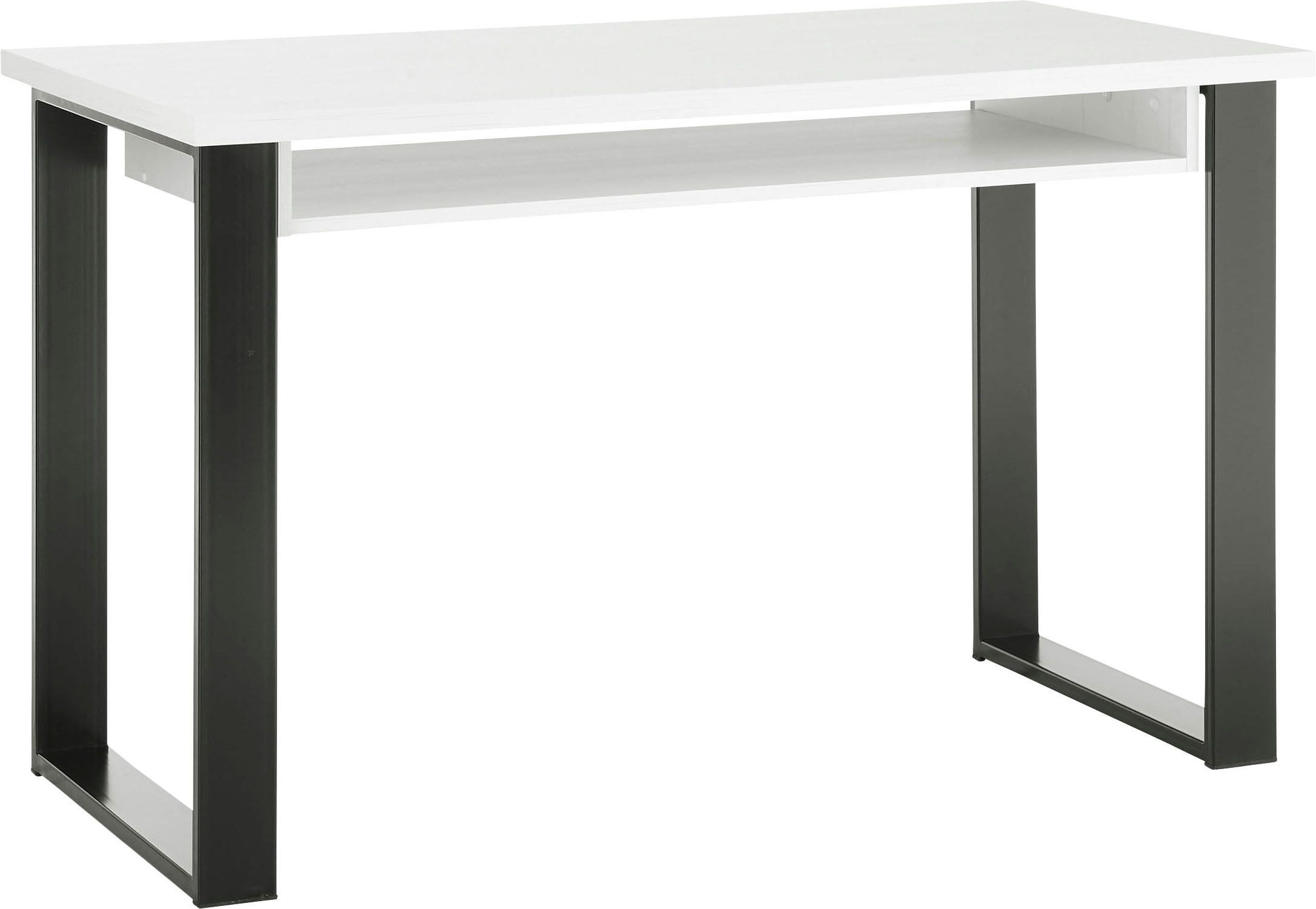 Home affaire Schreibtisch »SHERWOOD«, Computertisch im Industrie-Design, Breite 125 cm