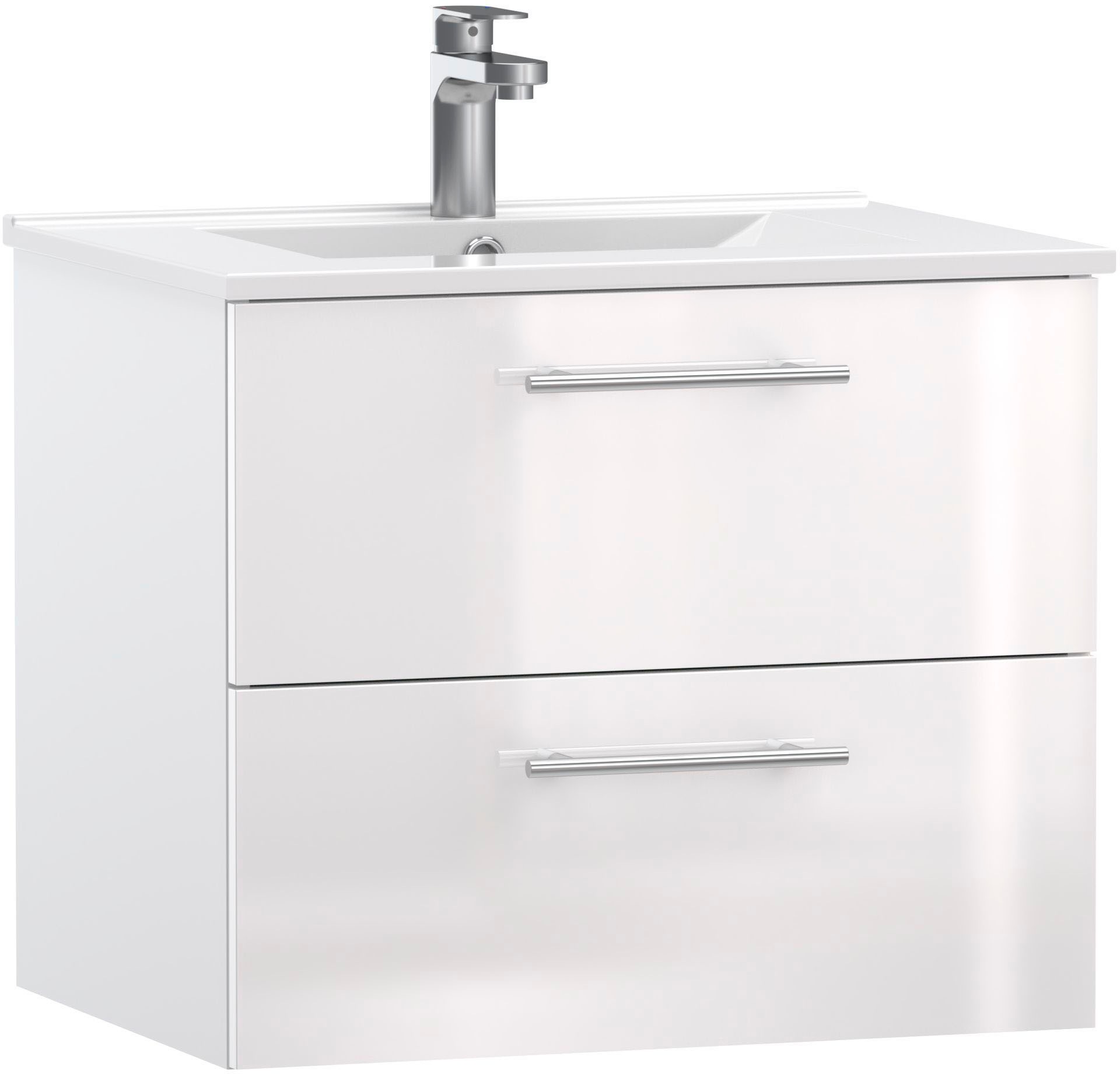 welltime Waschtisch »Athen Badezimmerschrank mit Softclose Funktion WC Bad günstig online kaufen
