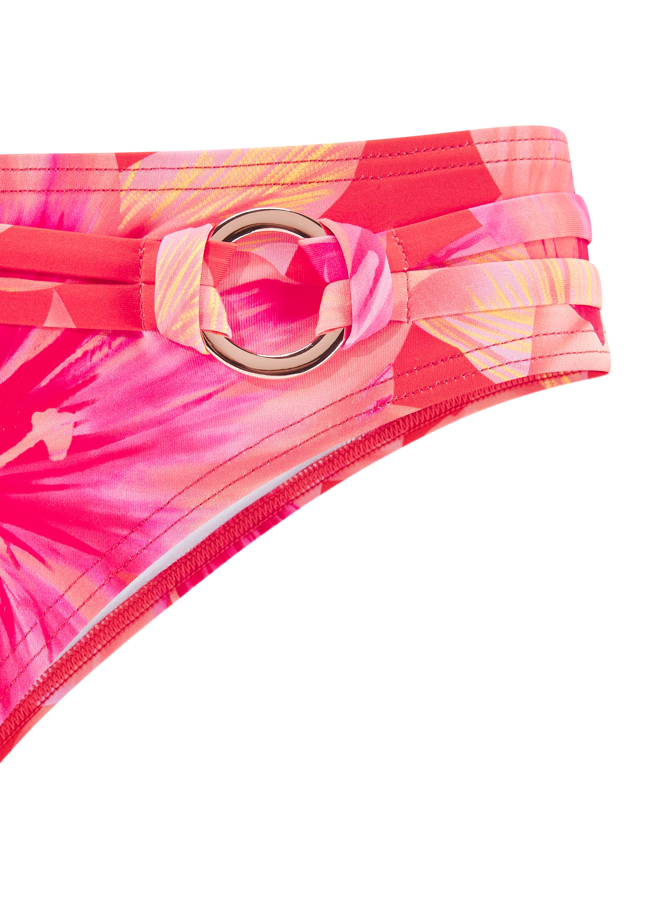 s.Oliver Bikini-Hose »Jayce«, mit schmalem Gürtel