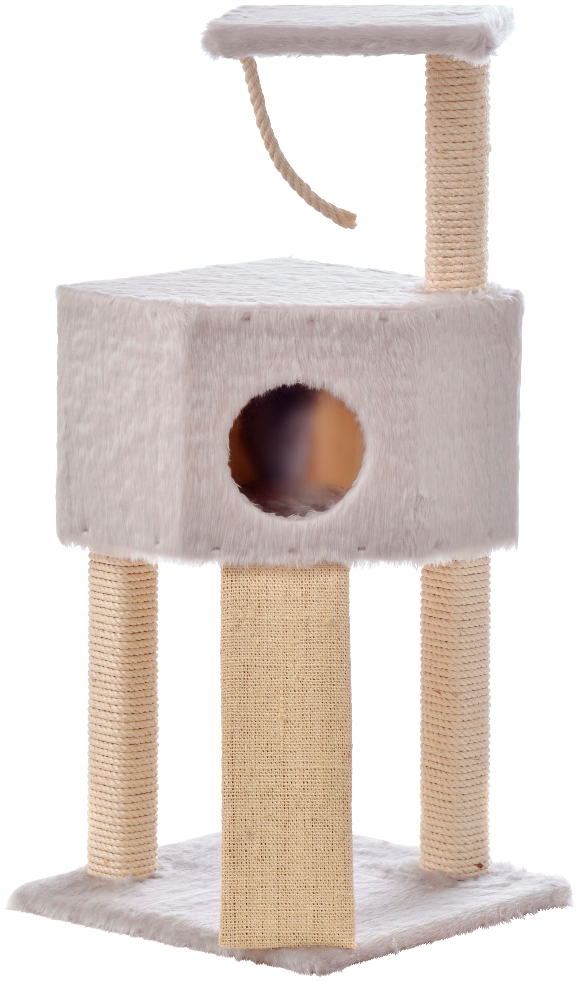 Bild von Cat Dream Kratzbaum »Eckboy Cat Dream«, hoch, BxTxH: 40x40x112 cm