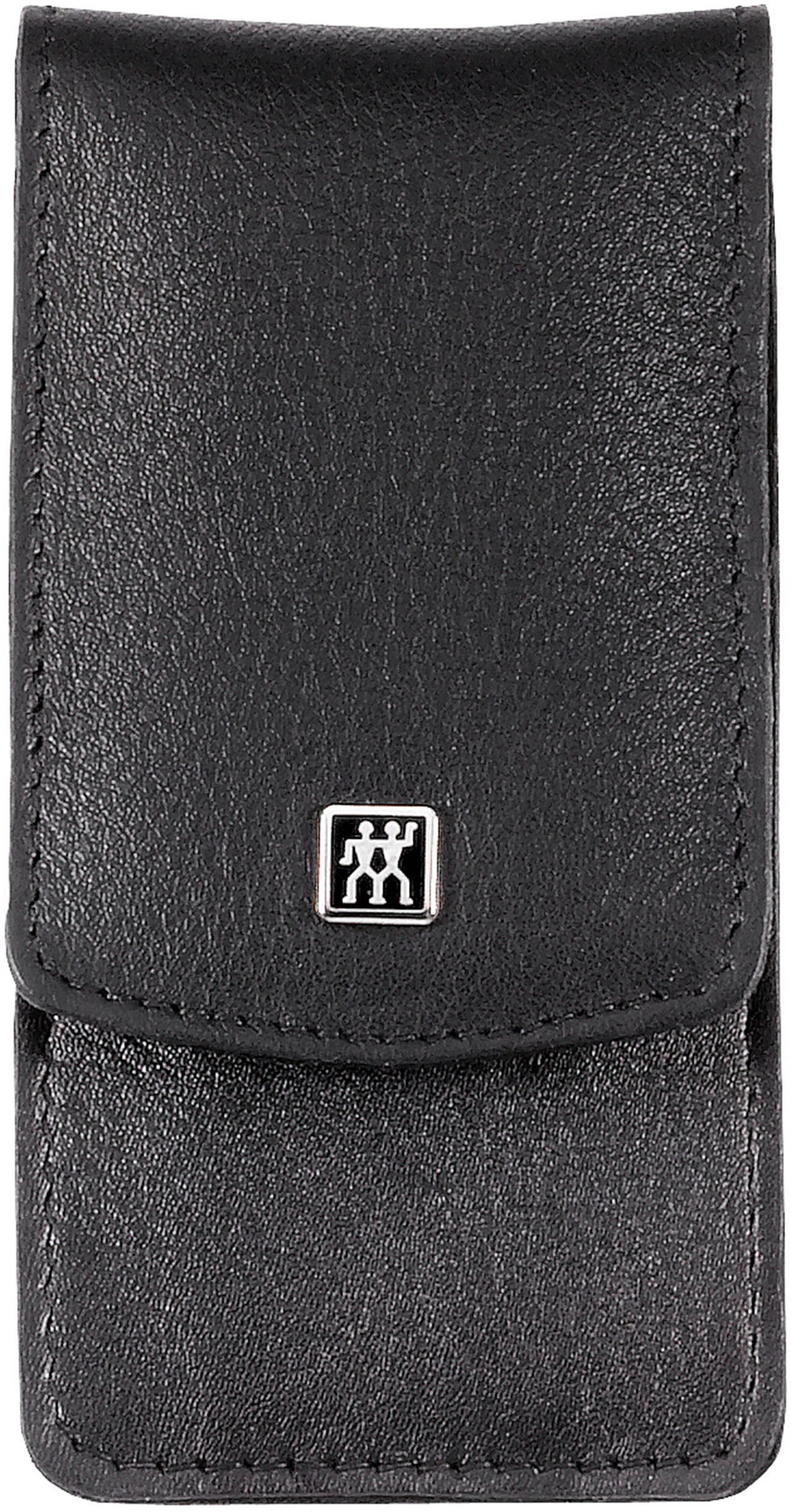 Zwilling Maniküre-Etui »CLASSIC INOX DRUCKKNOPF-ETUI ANTHRAZIT«, (3 tlg.), mit Nagelknipser