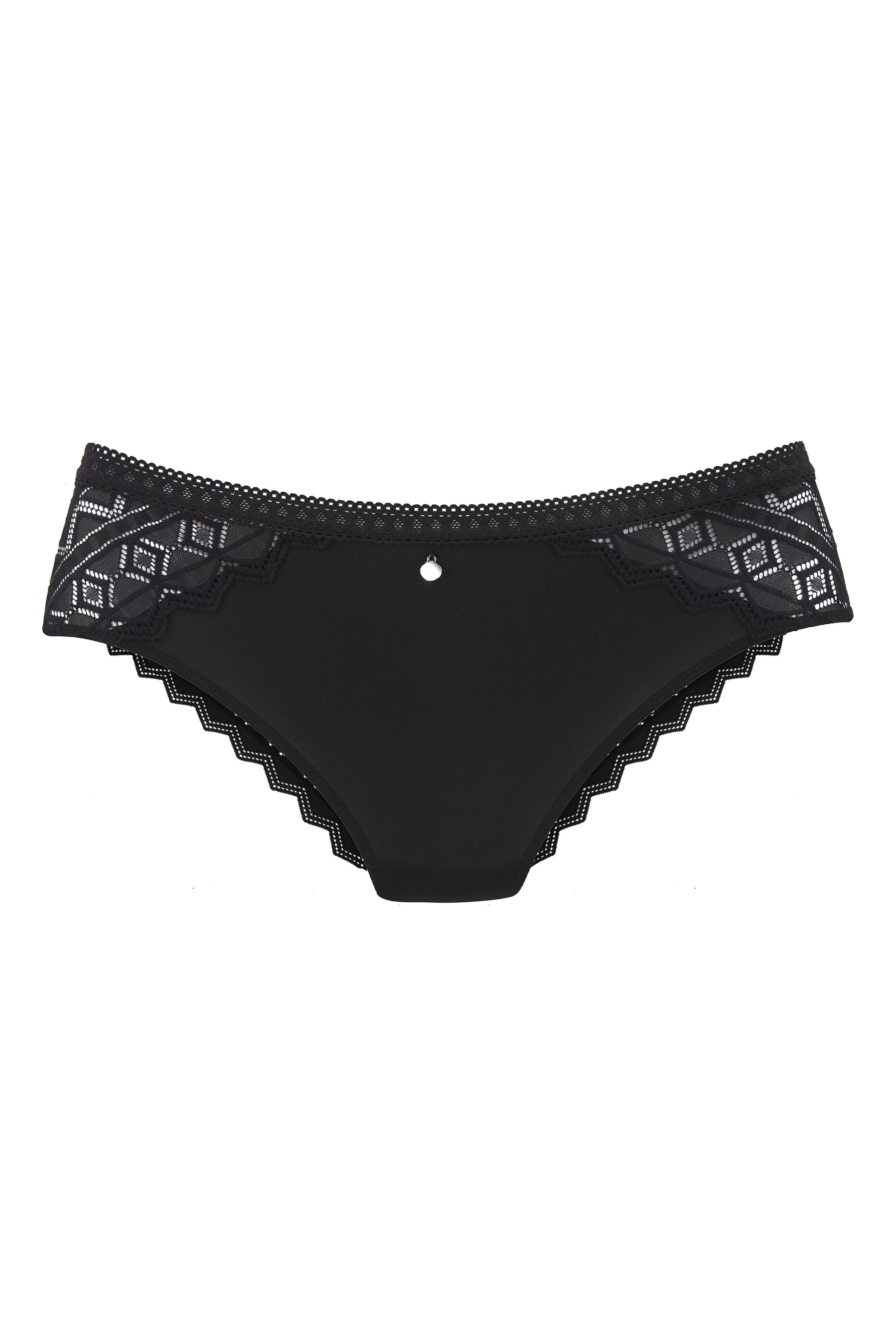 s.Oliver Slip »Romane«, mit graphischer Spitze in transparenter Optik