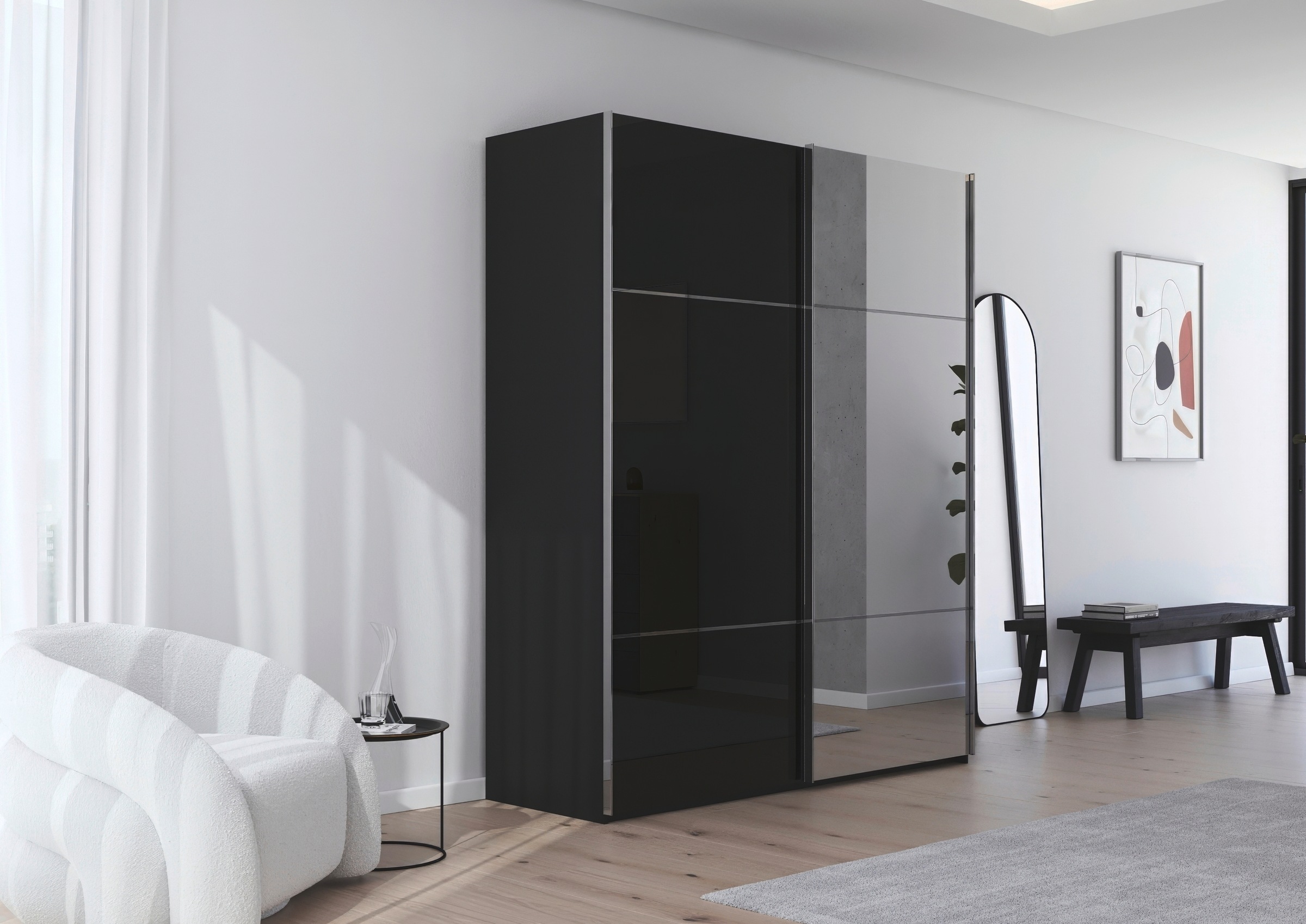 rauch Schwebetürenschrank »Kleiderschrank Schrank Garderobe Schlafzimmersch günstig online kaufen
