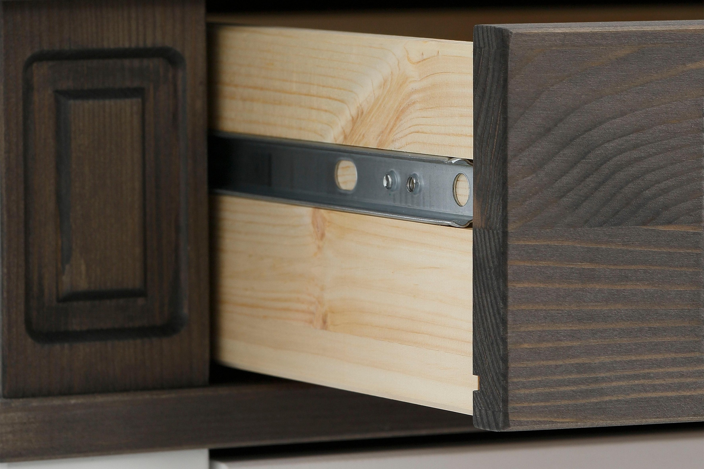 Home affaire Highboard »Vinales«, Vitrine, Breite 112 cm