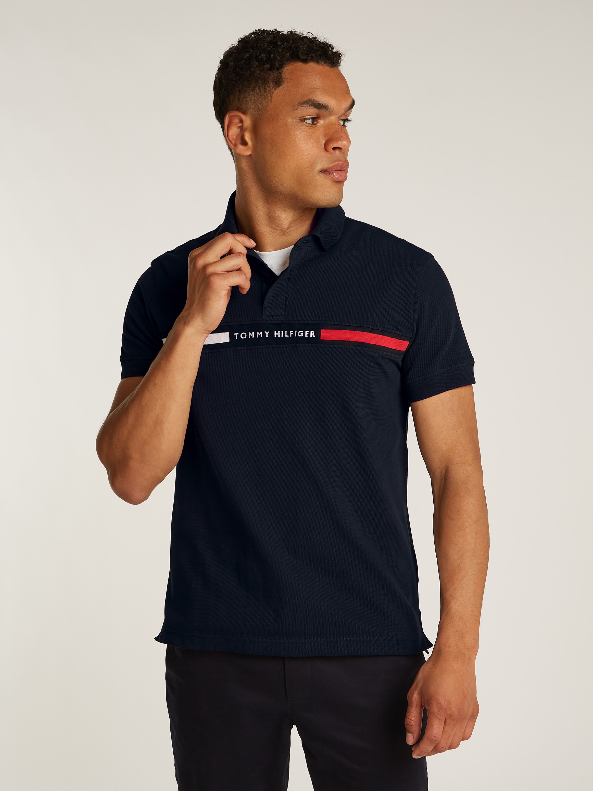 Tommy Hilfiger Poloshirt »HILFIGER CHEST INSERT REG POLO«