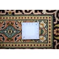 Kayoom Seidenteppich »Boxes 6298«, rechteckig, 10 mm Höhe, Einzelstück mit Zertifikat, Wohnzimmer