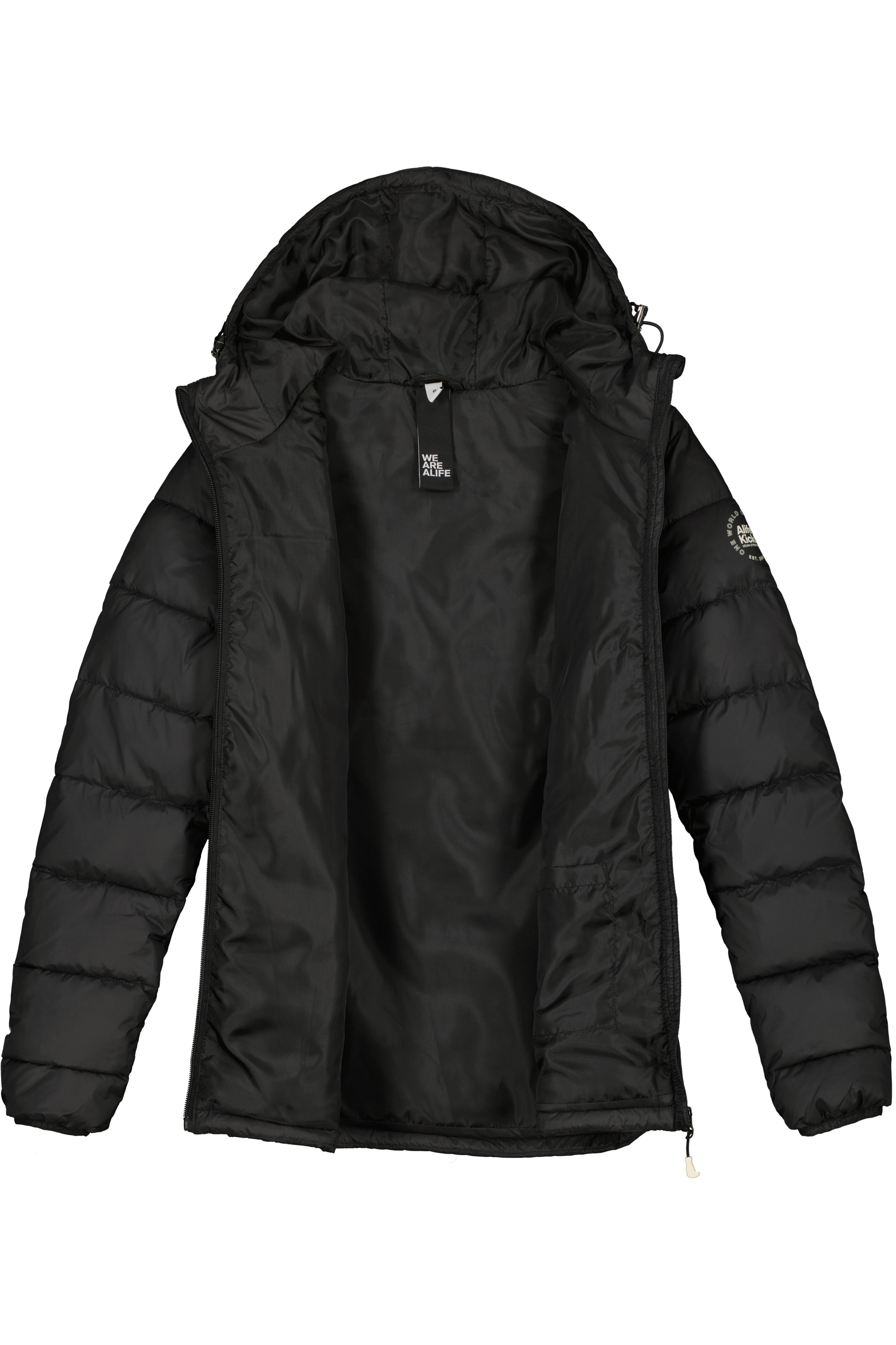 Alife & Kickin Winterjacke »Damen LirazAK A«, Ultraleichte taillierte Steppjacke mit Kapuze