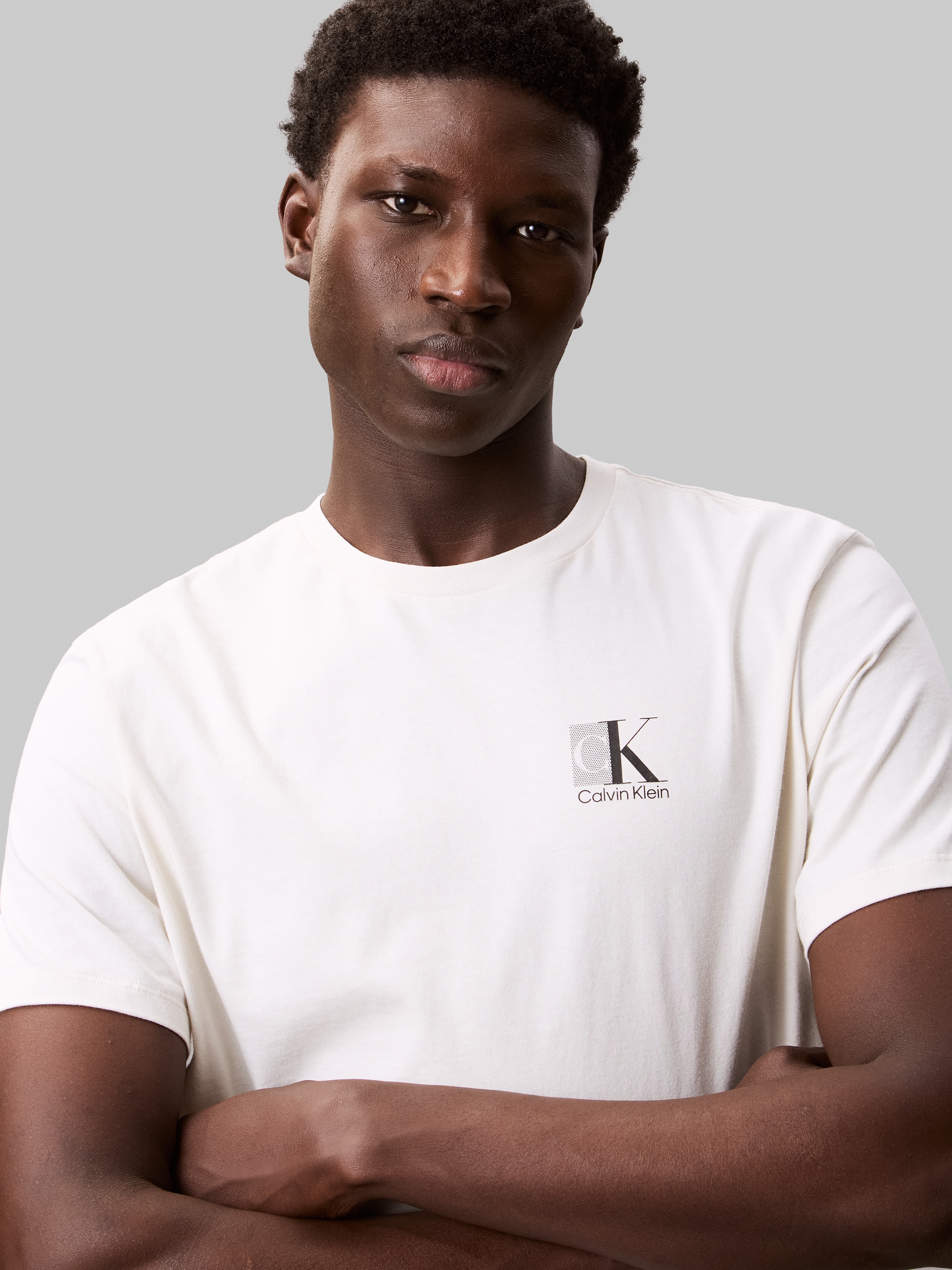 Calvin Klein T-Shirt »SS 30s E SPRTSWR 1 G«, Mit Rundhalsausschnitt