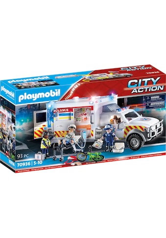 Playmobil® Konstruktions-Spielset »Rettungs-Fahrzeug: US Ambulance (70936), City... kaufen