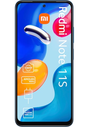 Xiaomi Smartphone »Redmi Note 11S«, Twilight Blue, 16,33 cm/6,43 Zoll, 128 GB... kaufen