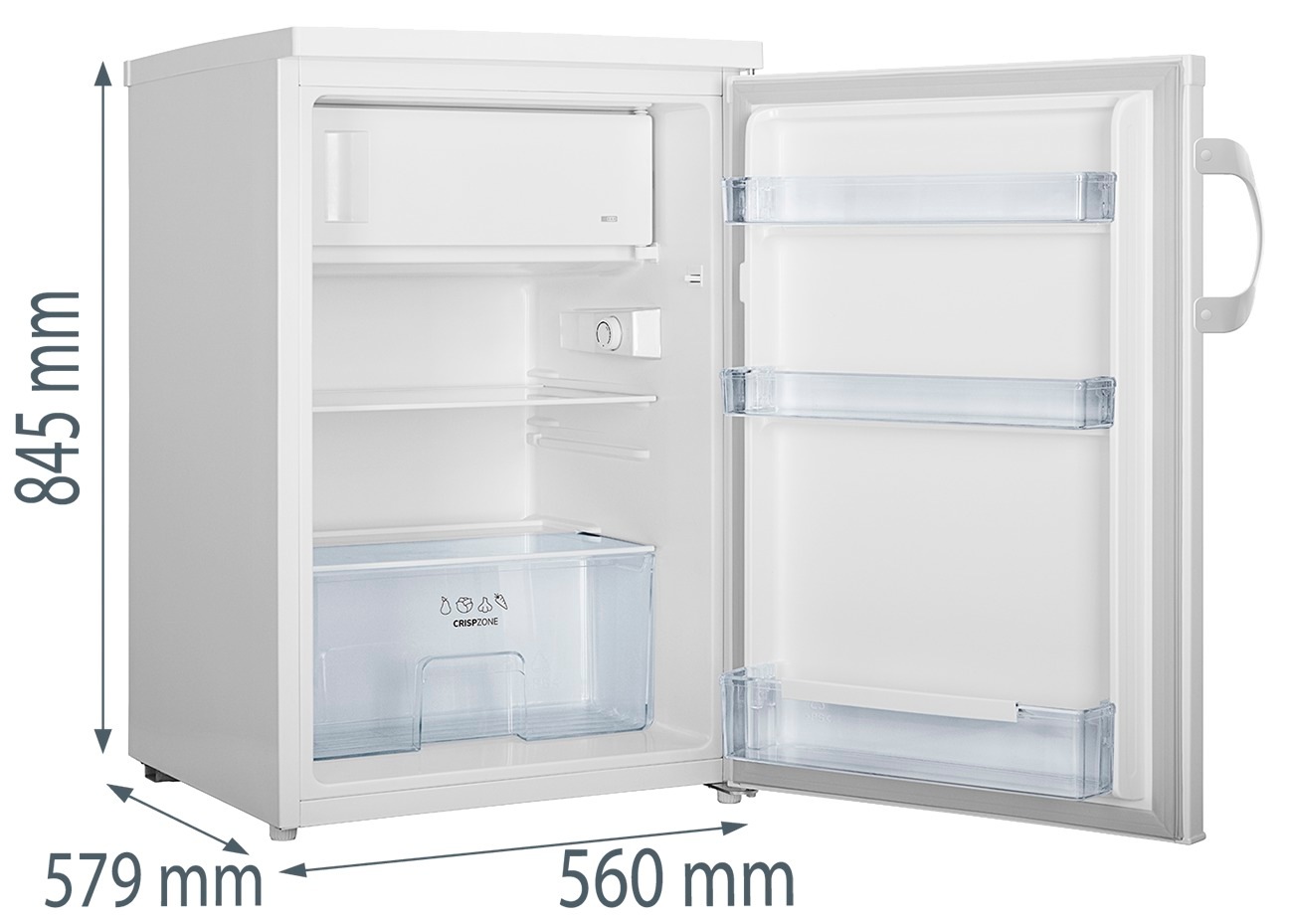 GORENJE Table Top Kühlschrank »RB49CPW«, Energieeffizienzklasse C günstig online kaufen
