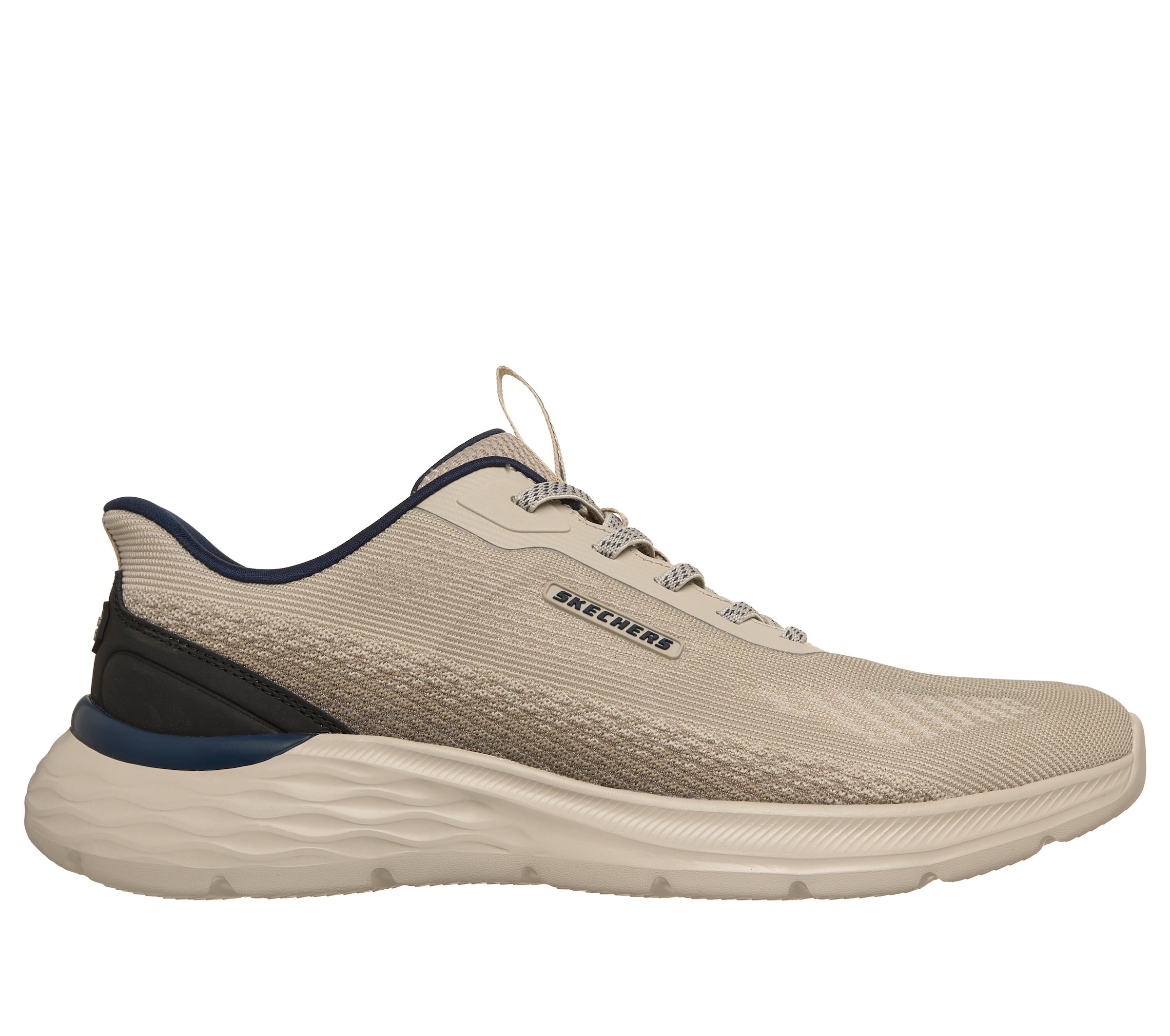 Skechers Slip-On Sneaker »GARNER«  Slipper, Schnürschuh mit Relaxed Fit