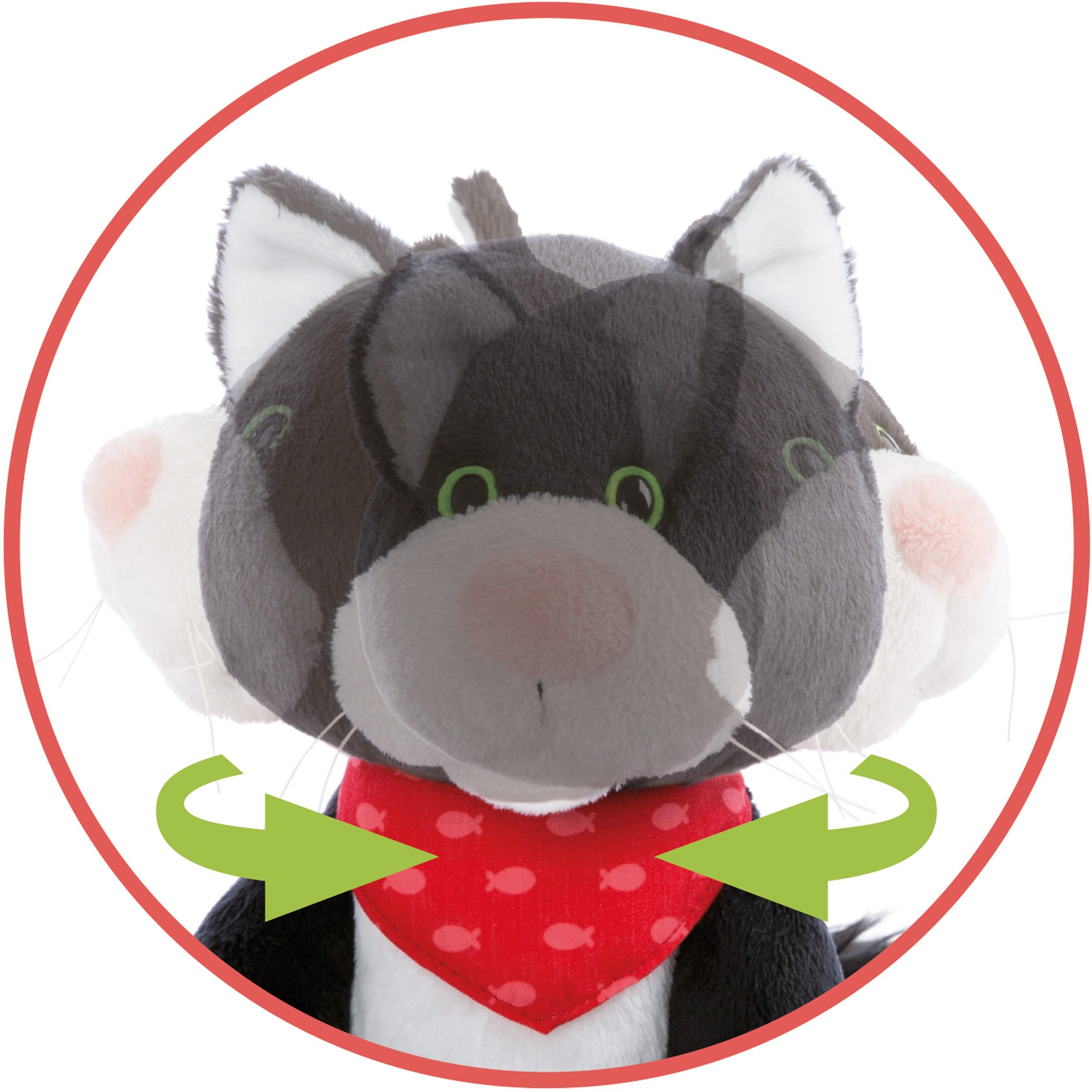 Nici Kuscheltier »NICI Pets, Katze Pepper, 30 cm«, in Geschenkverpackung, mit Biegefunktion