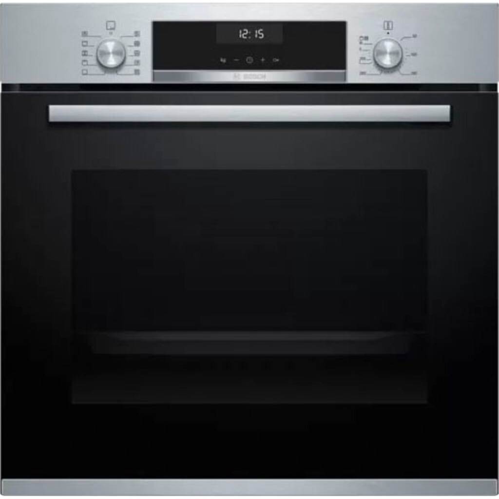 BOSCH Backofen-Set »HBD635CS62«, HBA537BS0, mit Teleskopauszug nachrüstbar, ecoClean Direct