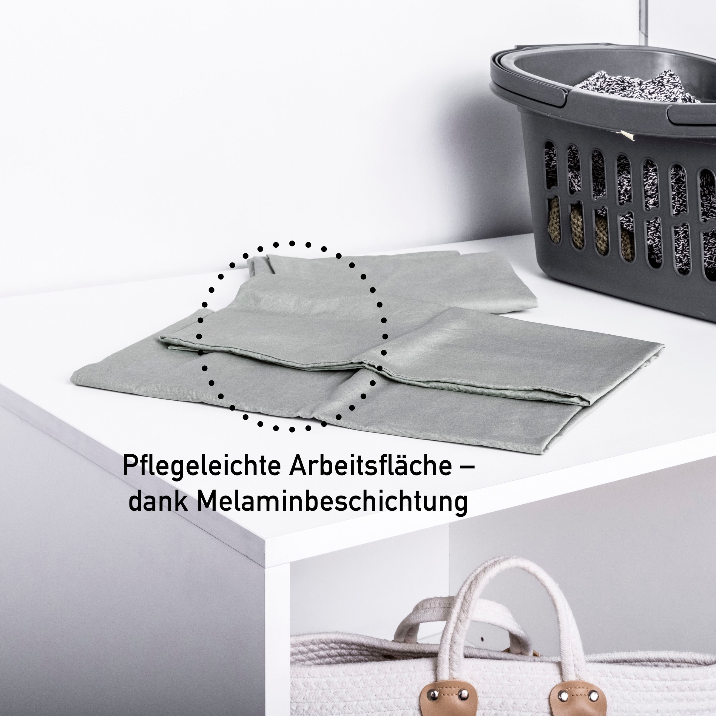 Inter Link Mehrzweckschrank-Set »Norela, Waschmaschinenumbauschrank, Geräteschrank mit Wäscheschrank« 8 Stk. tlg.