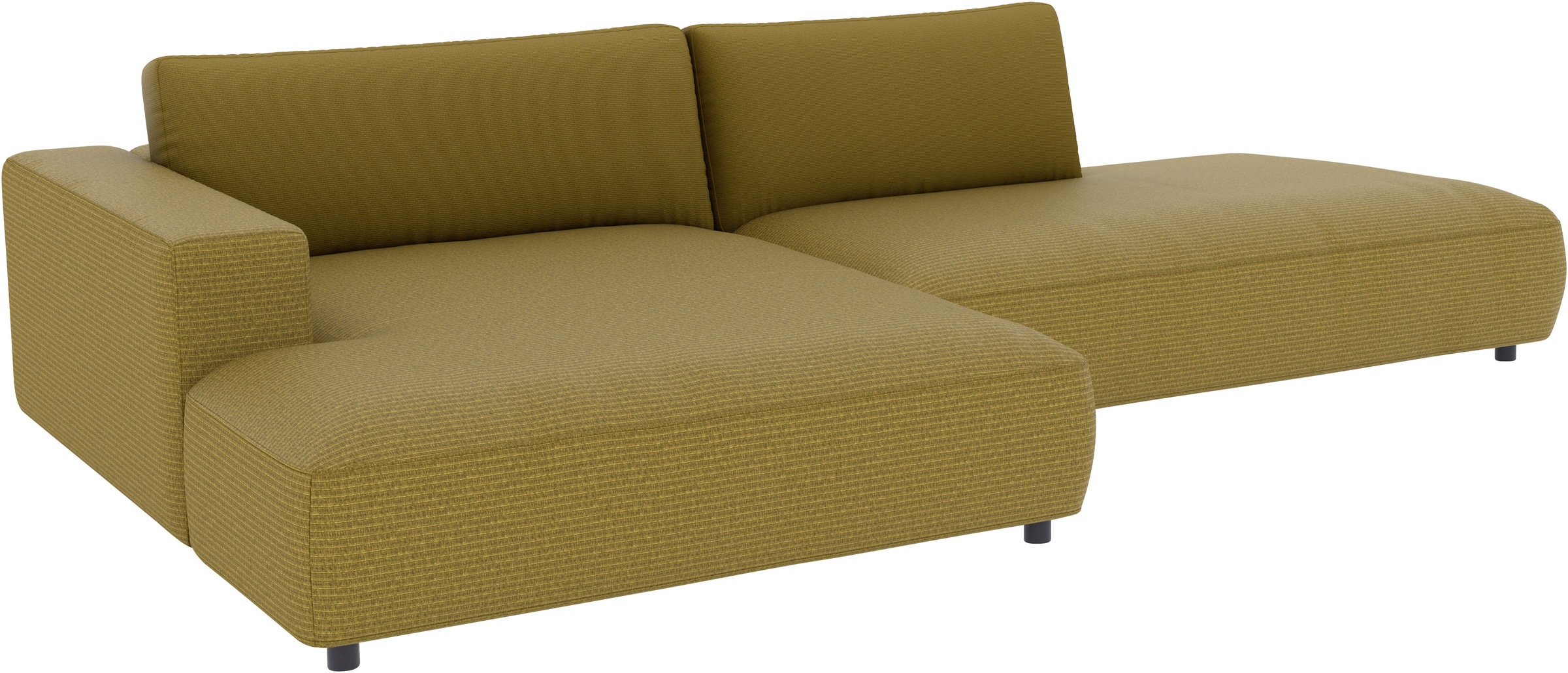 Musterring Ecksofa »Lucia«, verschiedene Farben, großer Longchair mit Armlehne, B330 x T190 cm