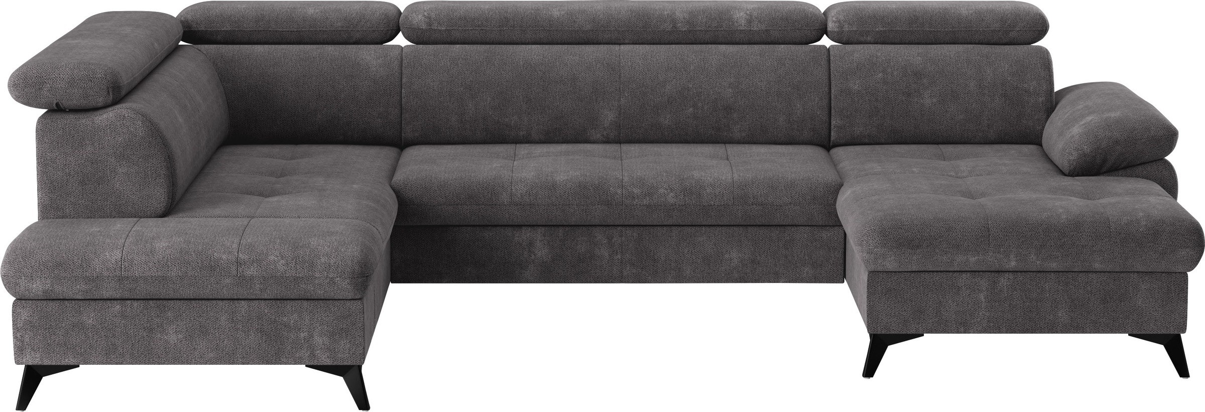 COTTA Wohnlandschaft »Hudson U-Form«, mit Kopfteilverstellung, wahlweise mit Bettfunktion & Bettkasten