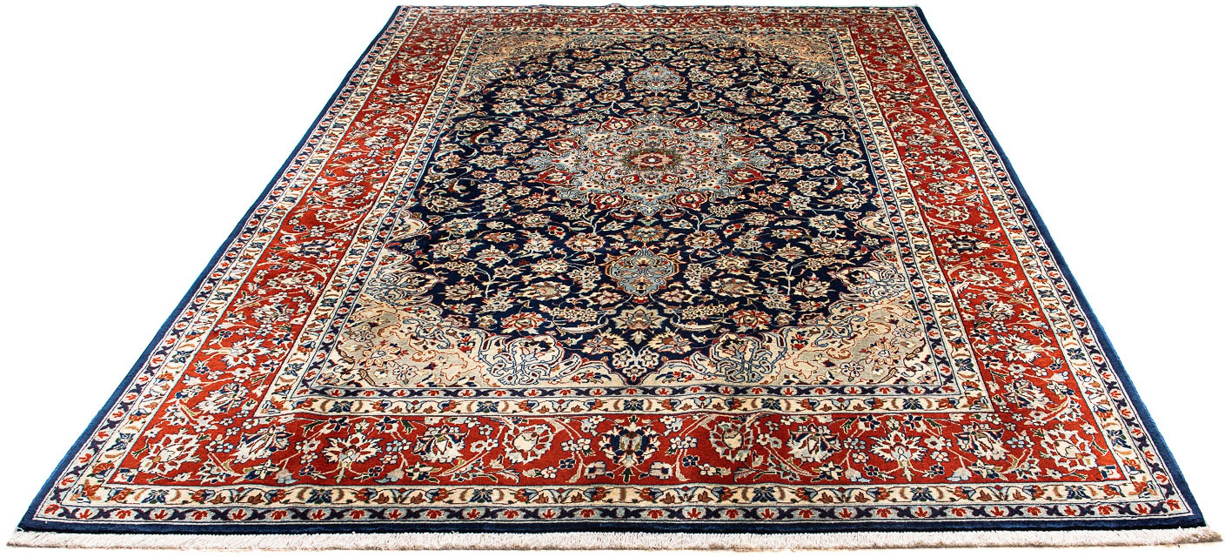 morgenland Orientteppich »Perser - Classic - 302 x 214 cm - dunkelblau«, re günstig online kaufen