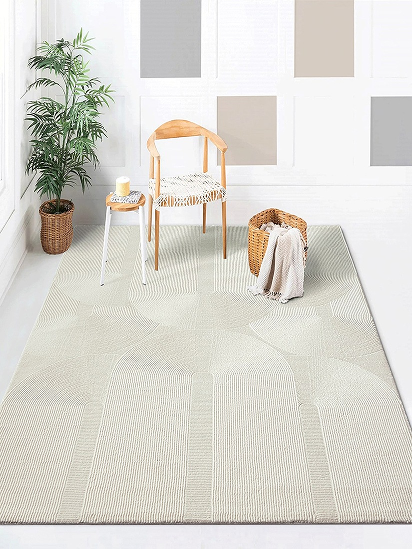 the carpet Teppich »Lima«, rechteckig, 12 mm Höhe, Designer Teppich Flor 1 recyceltem Polyester waschbar